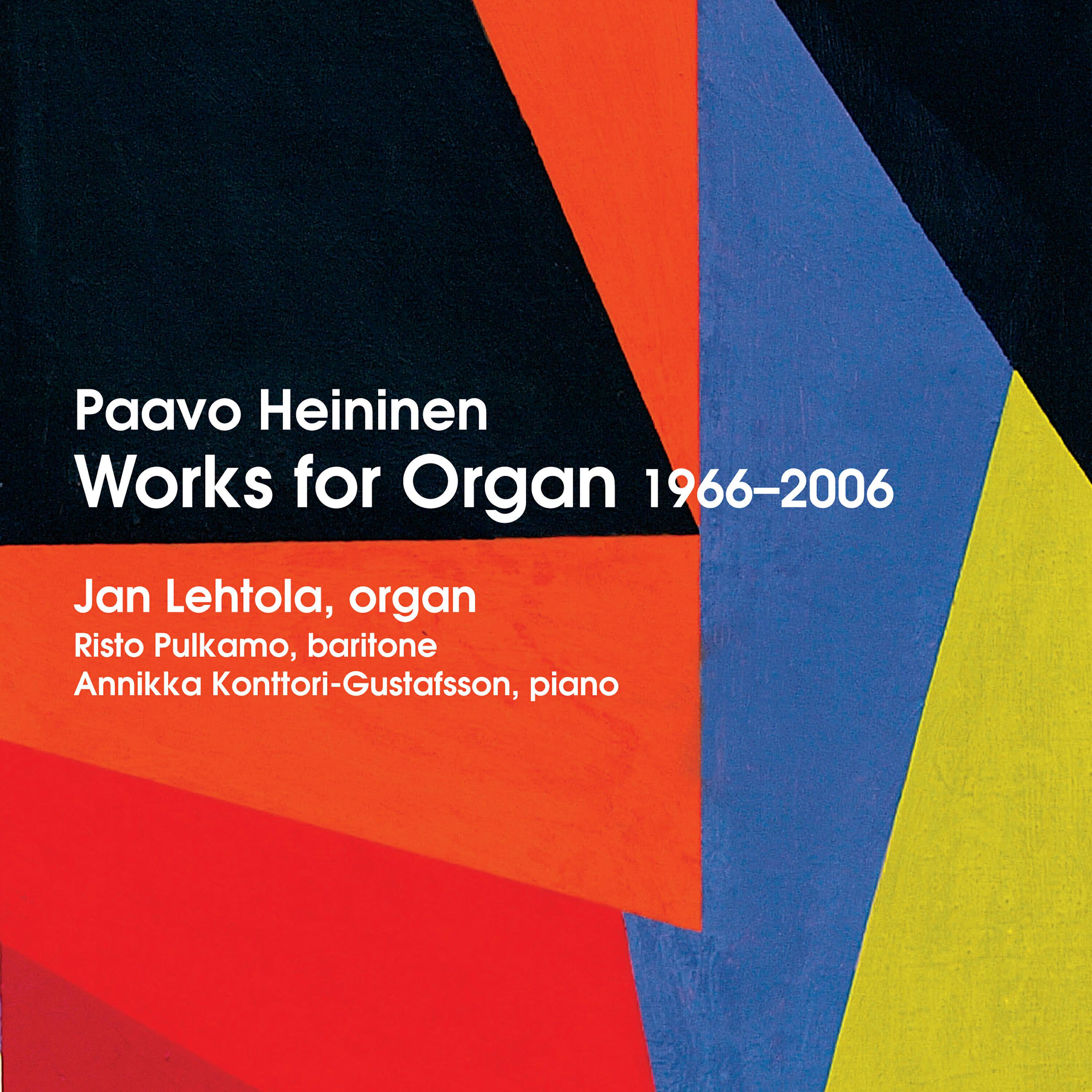 Релиз Paavo Heininen: Works for Organ 1966-2006