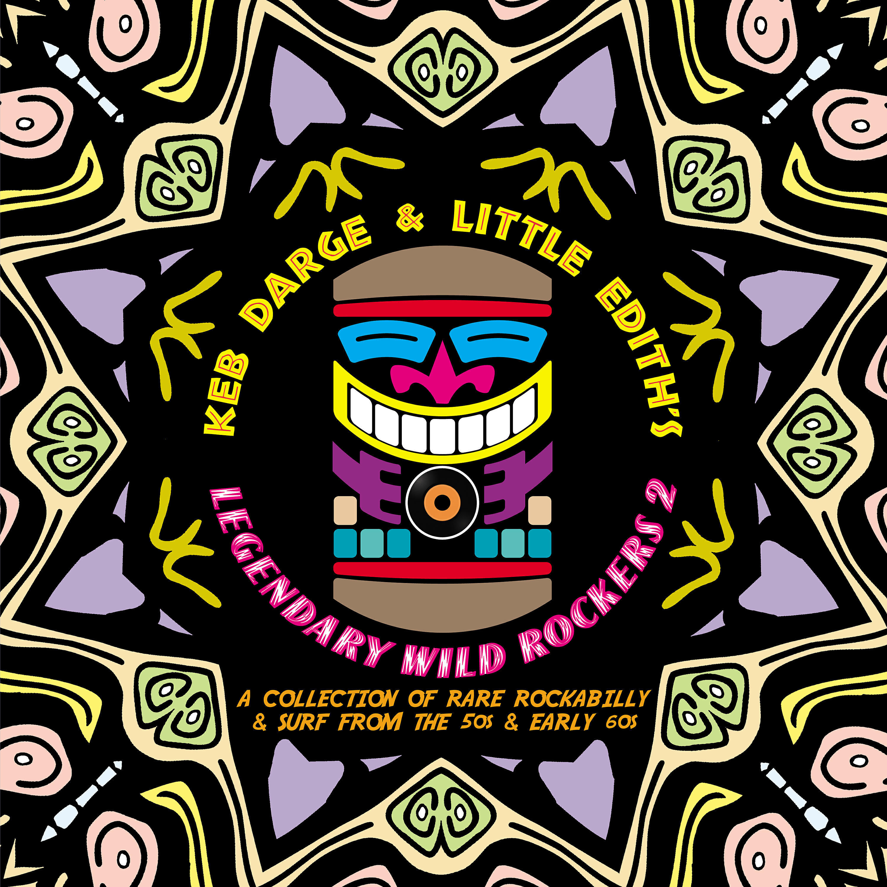 Релиз Keb Darge & Little Edith's Legendary Wild Rockers 2