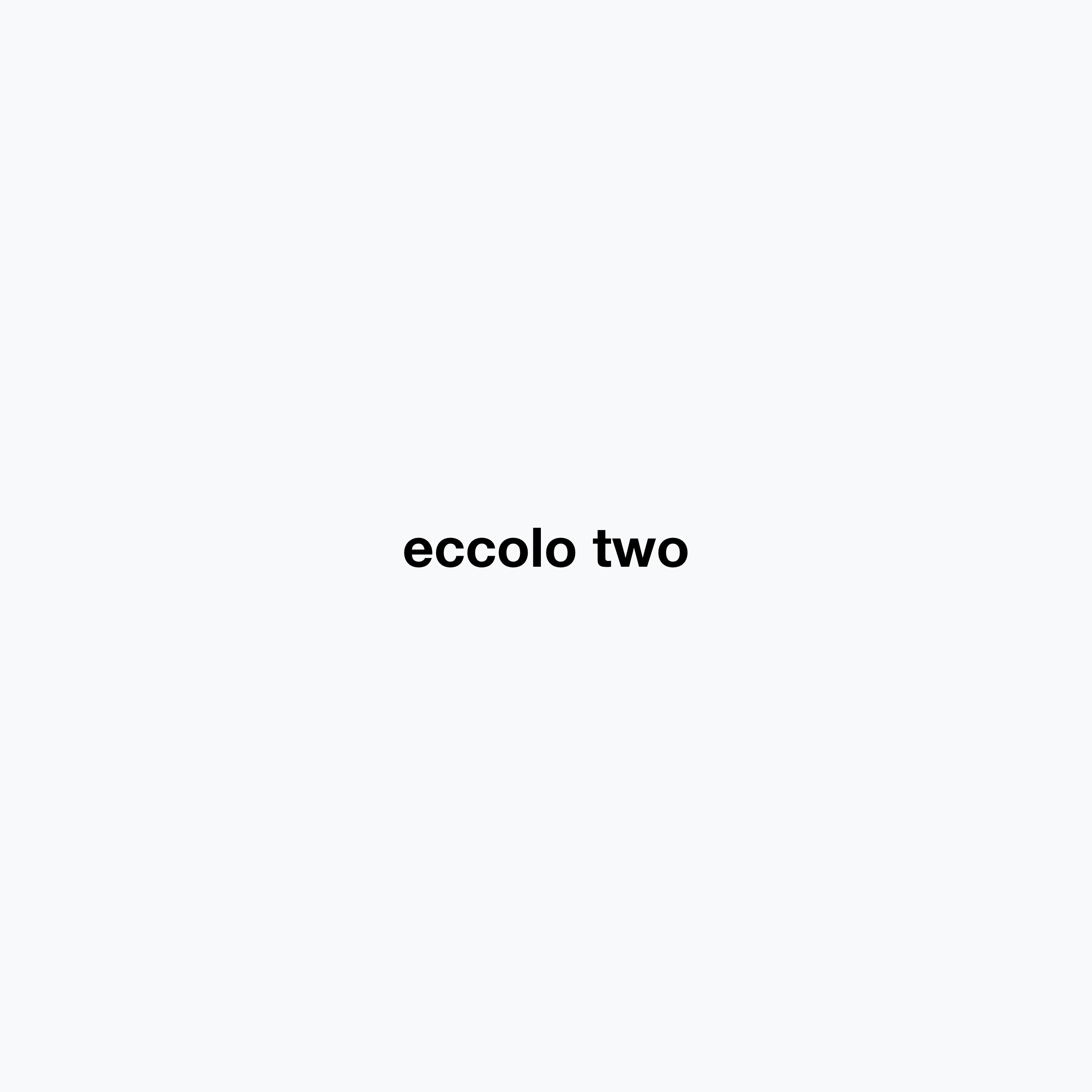 Релиз eccolo two