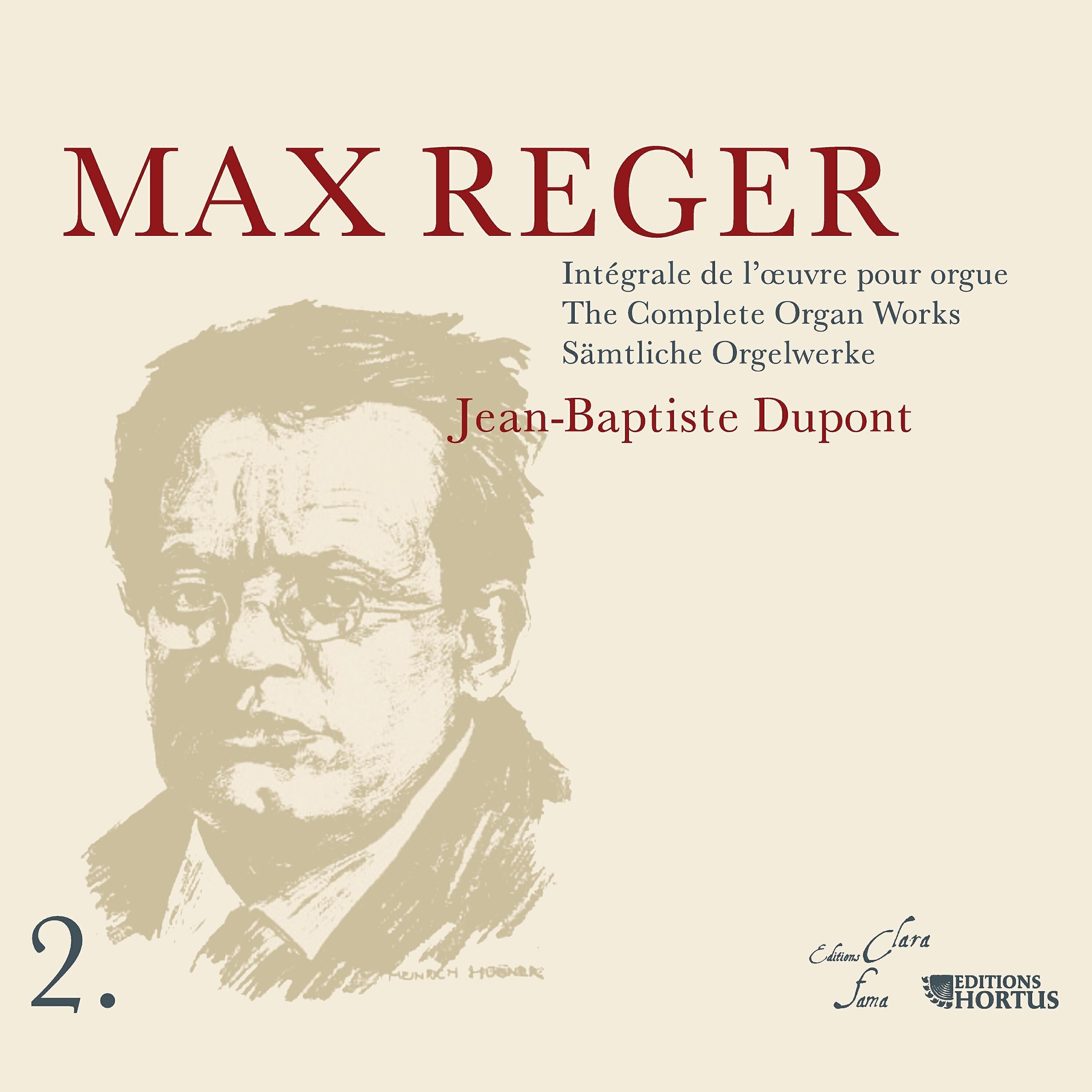 Релиз Reger: Intégrale de l’œuvre pour orgue, Vol. 2