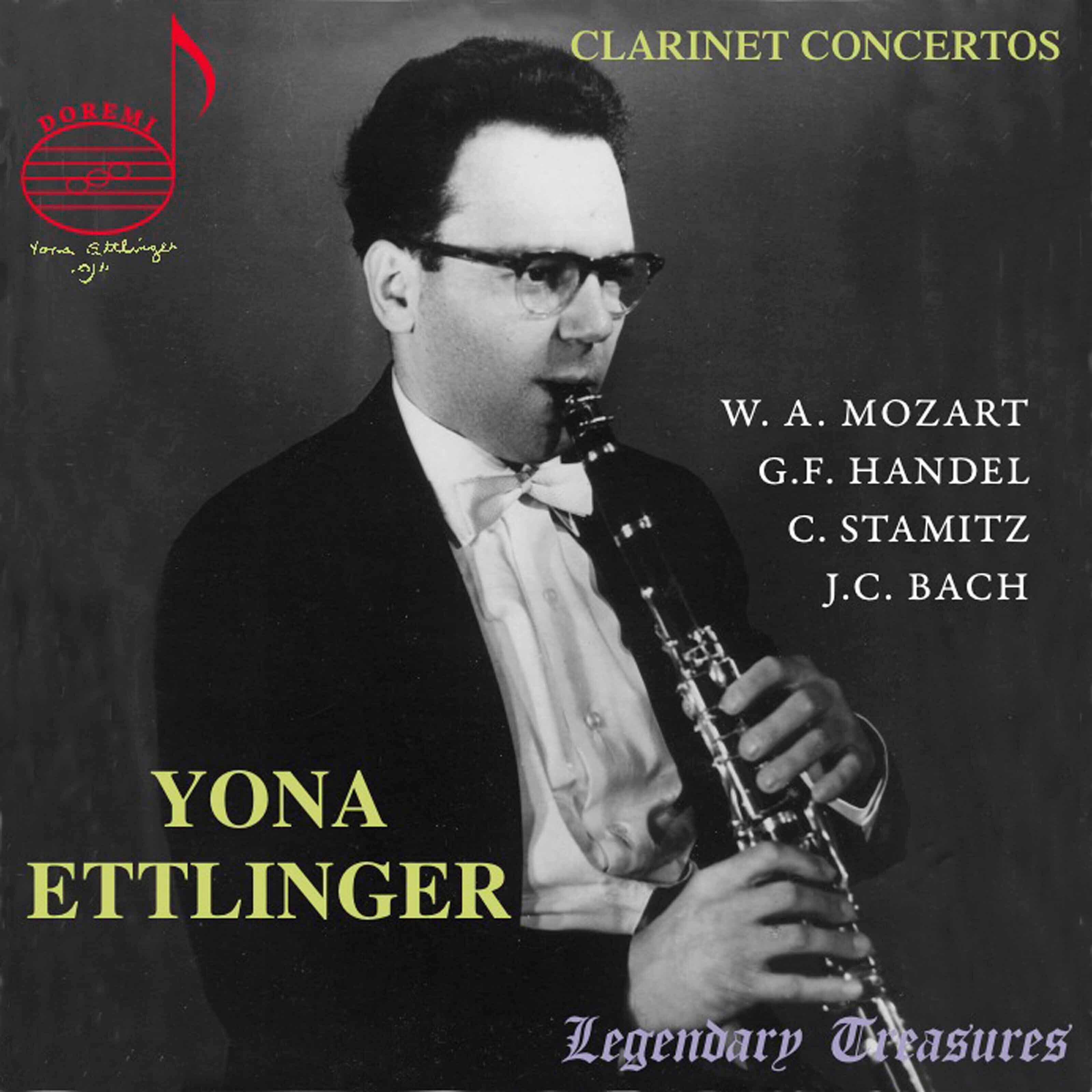 Релиз Yona Ettlinger Vol. 1: Clarinet Concertos