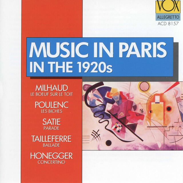 Релиз Music in Paris in the 1920s
