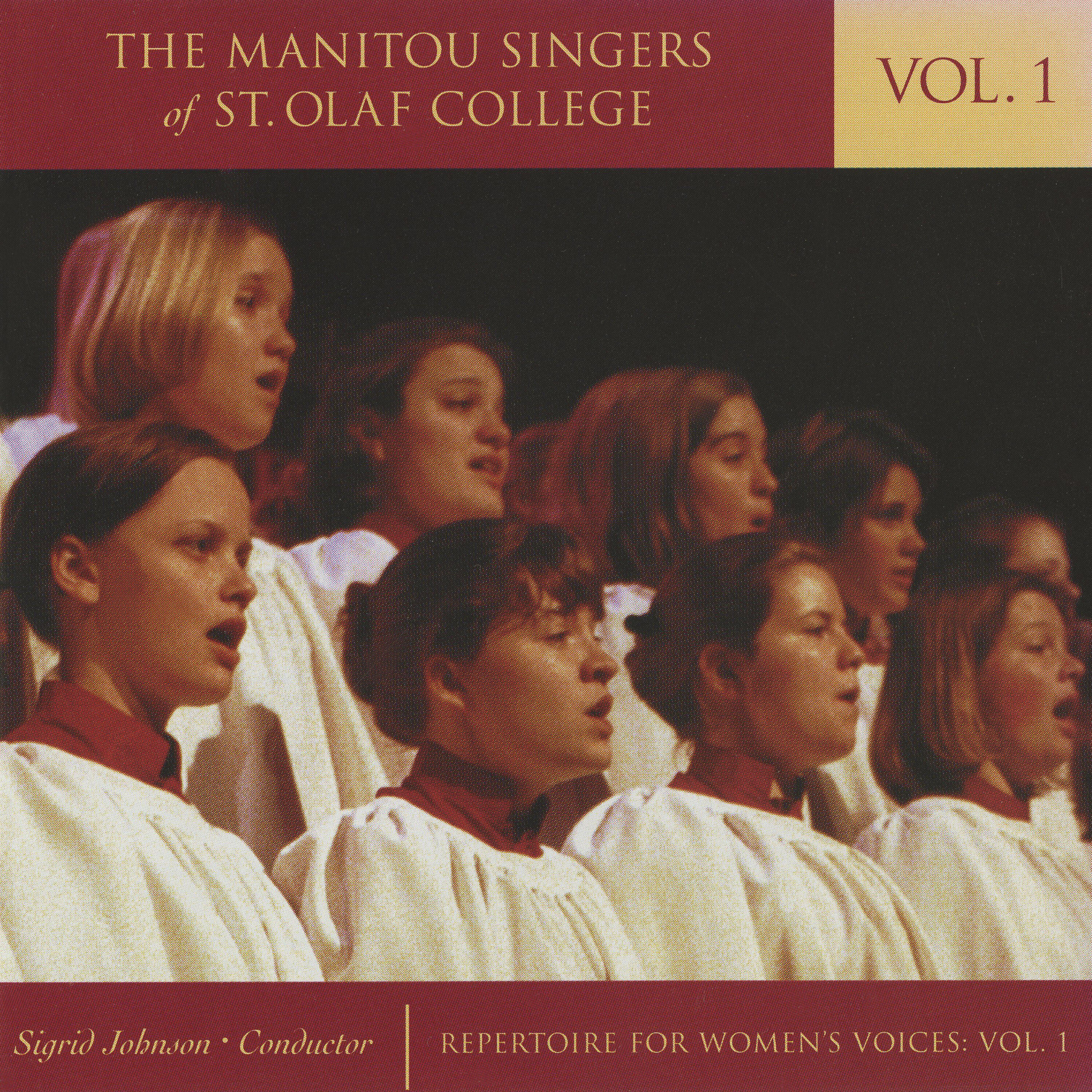 Релиз Repertoire for Soprano & Alto Voices, Vol. 1 (Live)