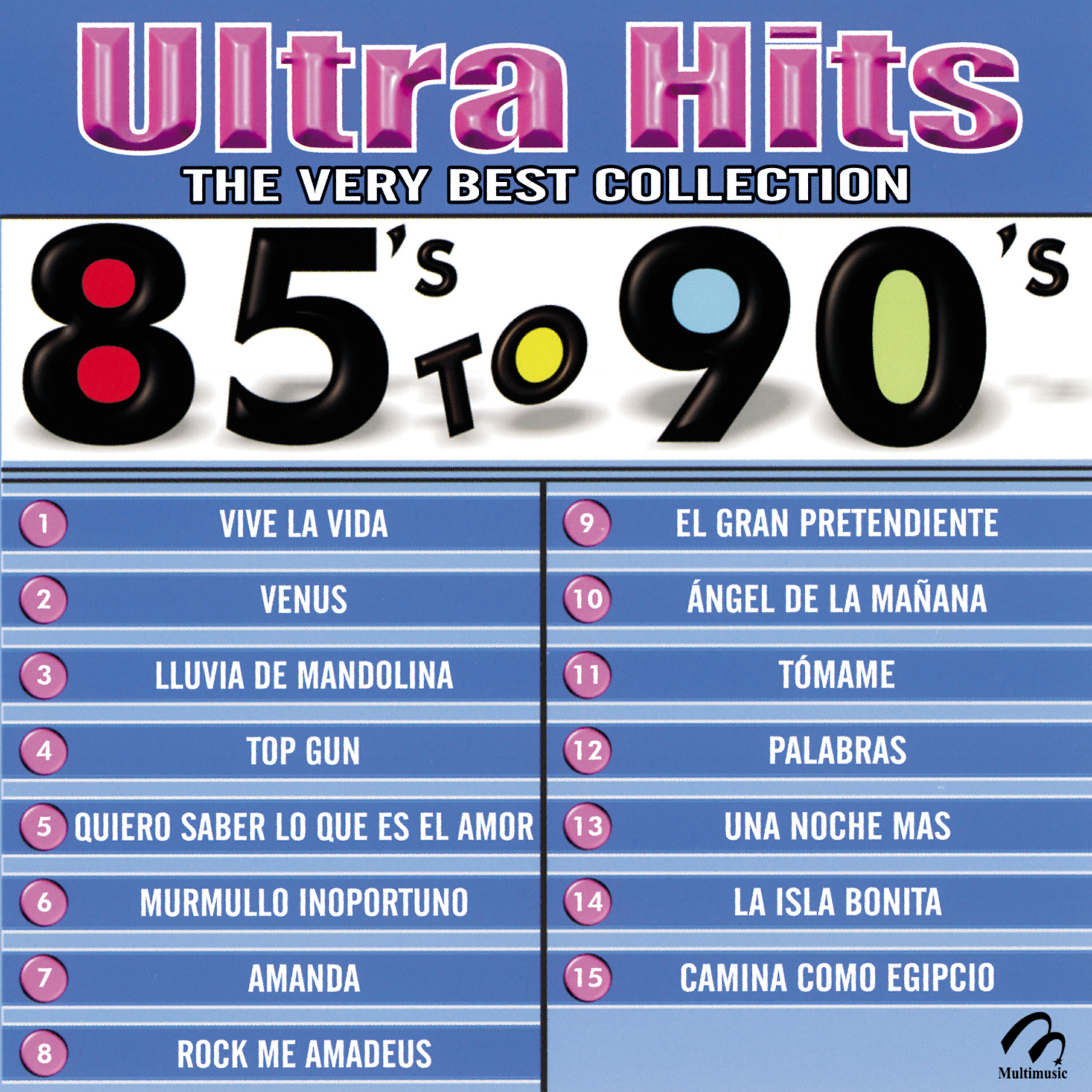 Релиз Ultra Hits - The Very Best Collection - 85's To 90's