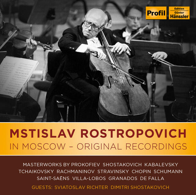 Релиз Mstislav Rostropovich In Moscow - Original Recordings