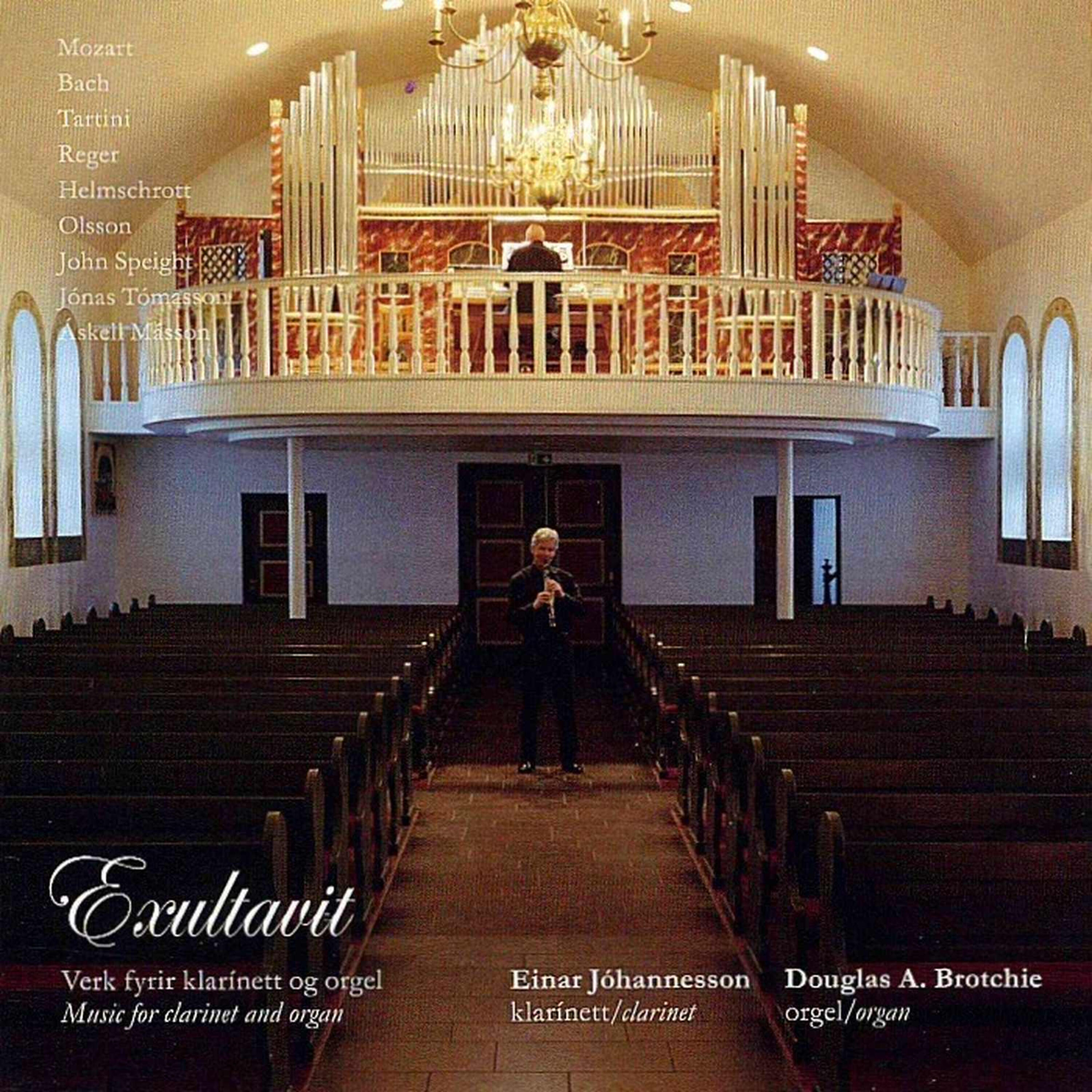 Релиз Exultavit - Verk Fyrir Klarínett Og Orgel
