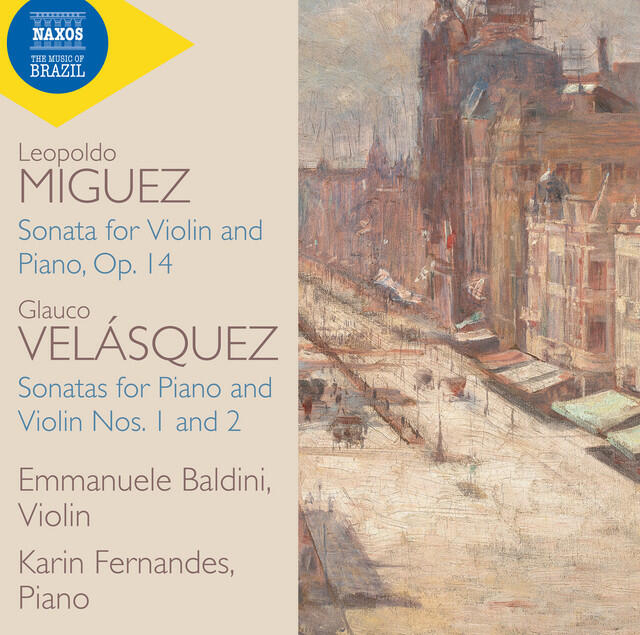 Релиз Velásquez & Miguez: Violin Sonatas