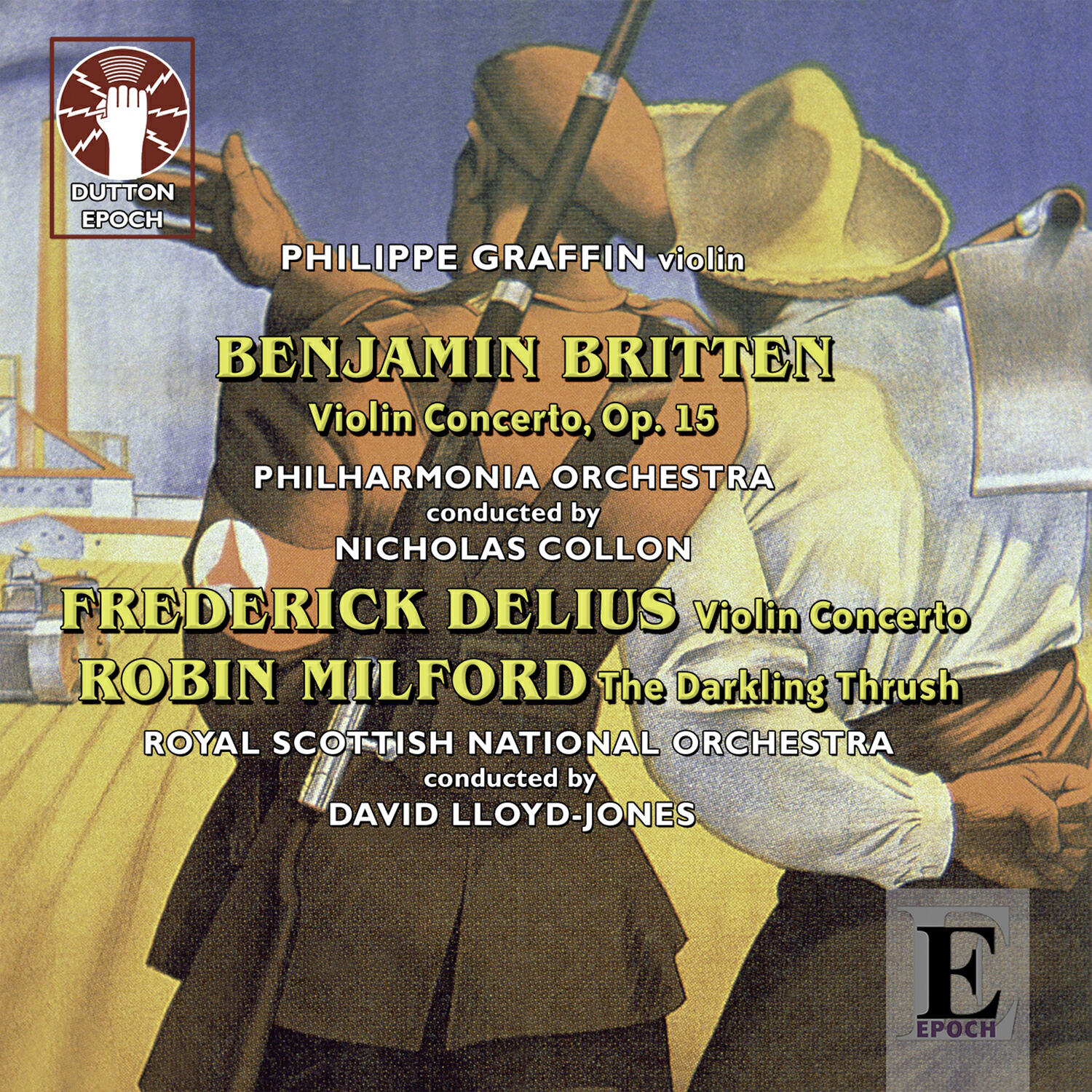 Релиз Delius, Britten & Milford: Violin Concertos