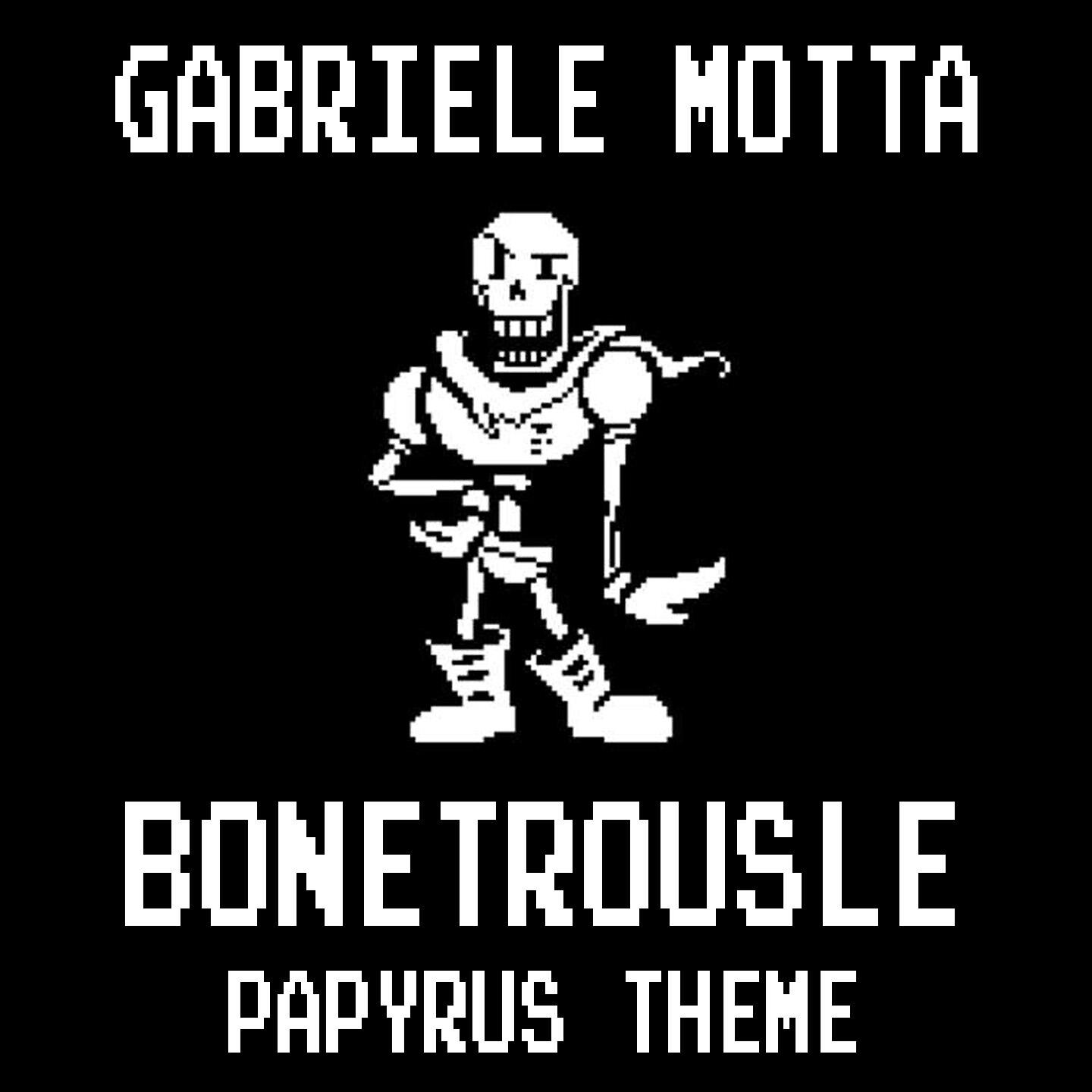 Релиз Bonetrousle (Papyrus Theme, From "Undertale")