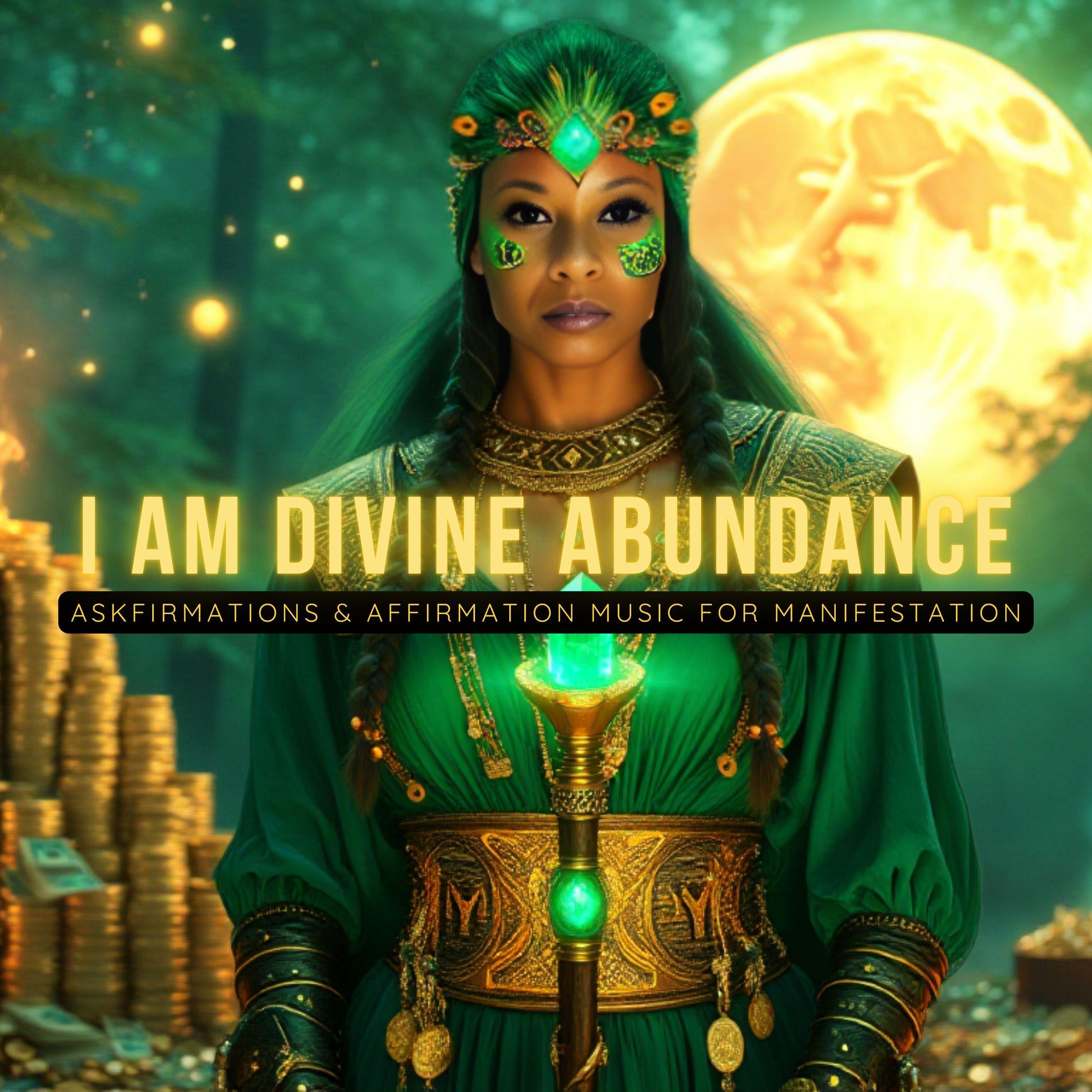 Релиз I Am Divine Abundance: Askfirmations & Affirmation Music for Manifestation