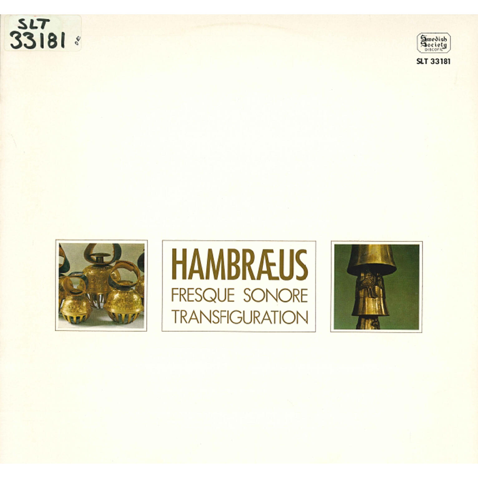 Релиз Hambræus: Fresque sonore & Transfiguration