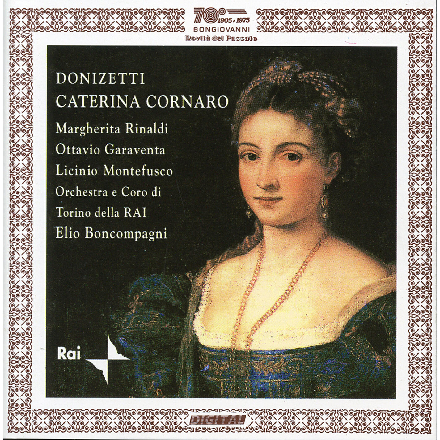 Релиз Donzietti: Caterina Cornaro