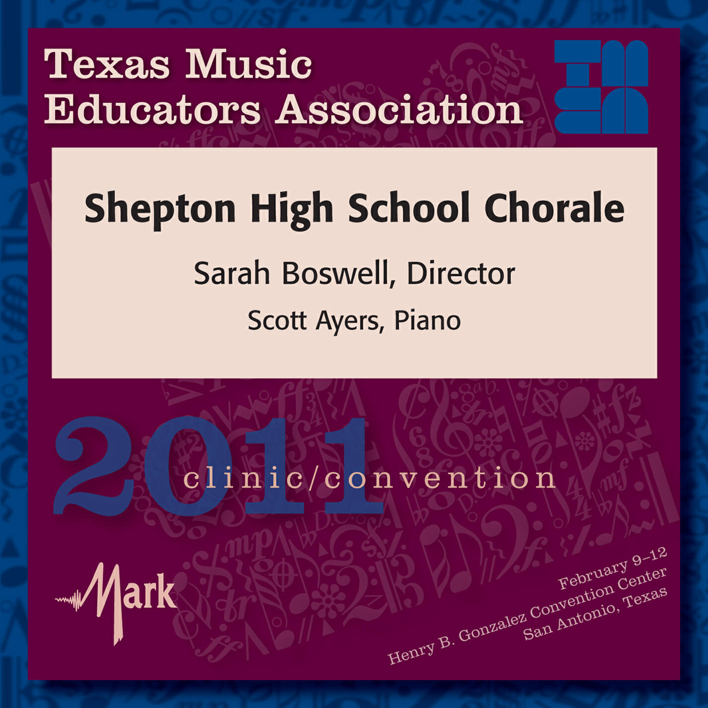 Релиз 2011 Texas Music Educators Association (TMEA): Shepton High School Chorale