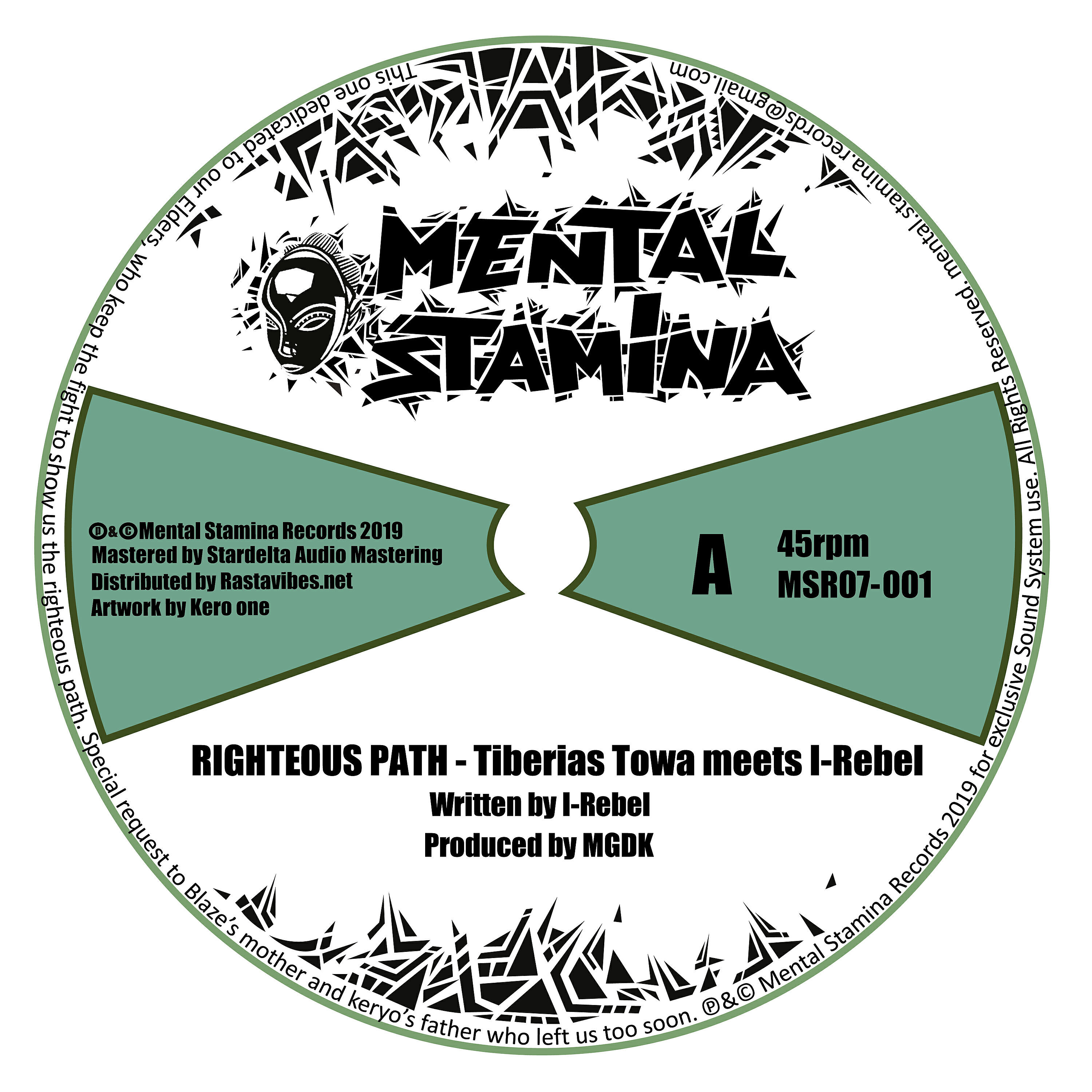 Релиз Tiberias Towa Meets I-Rebel - Righteous Path