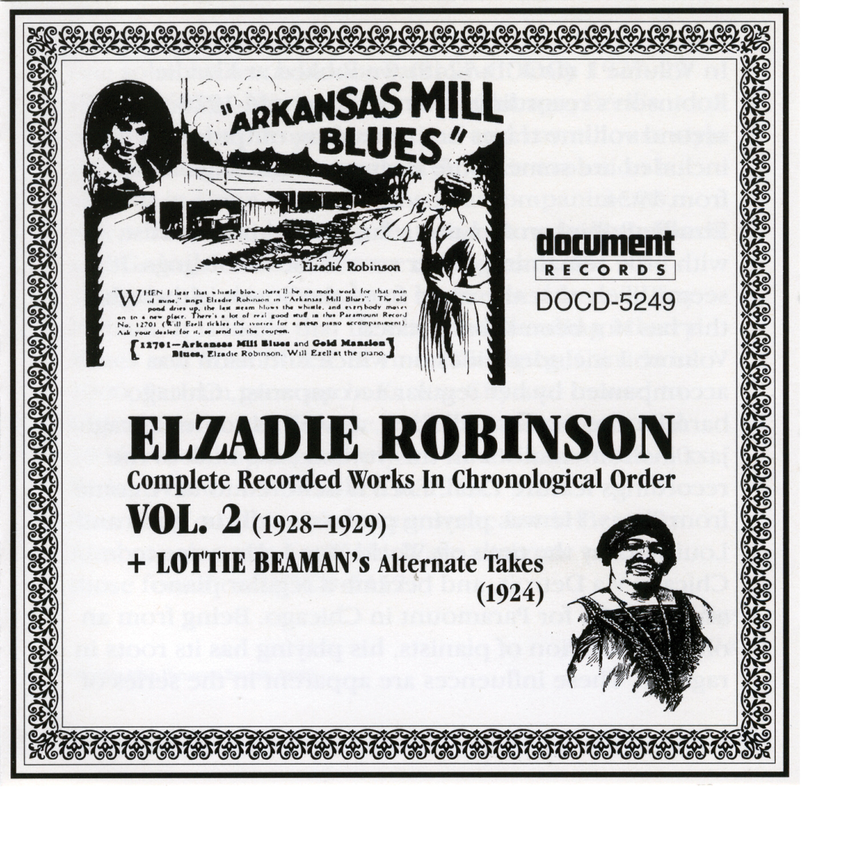 Релиз Elzadie Robinson Vol. 2 1928-1929