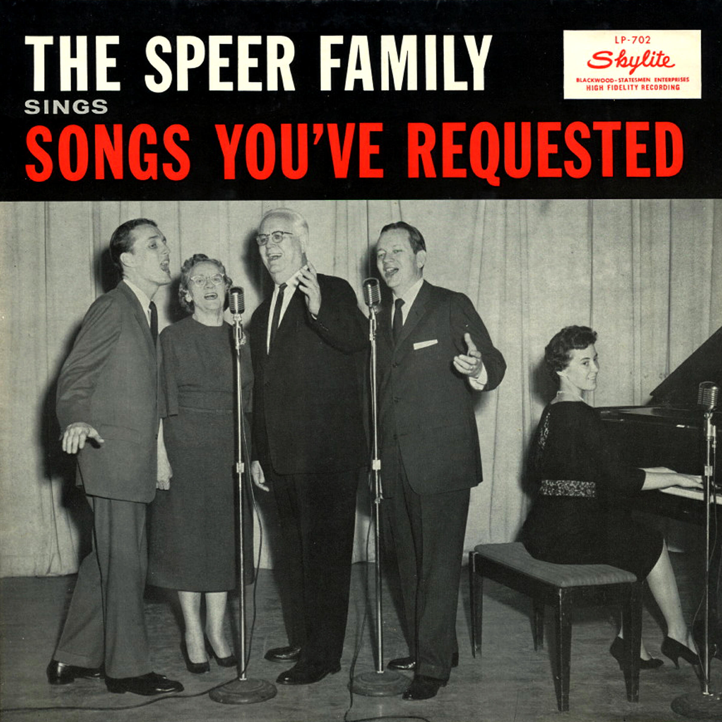 Релиз The Speer Family Sings Songs You've Requested