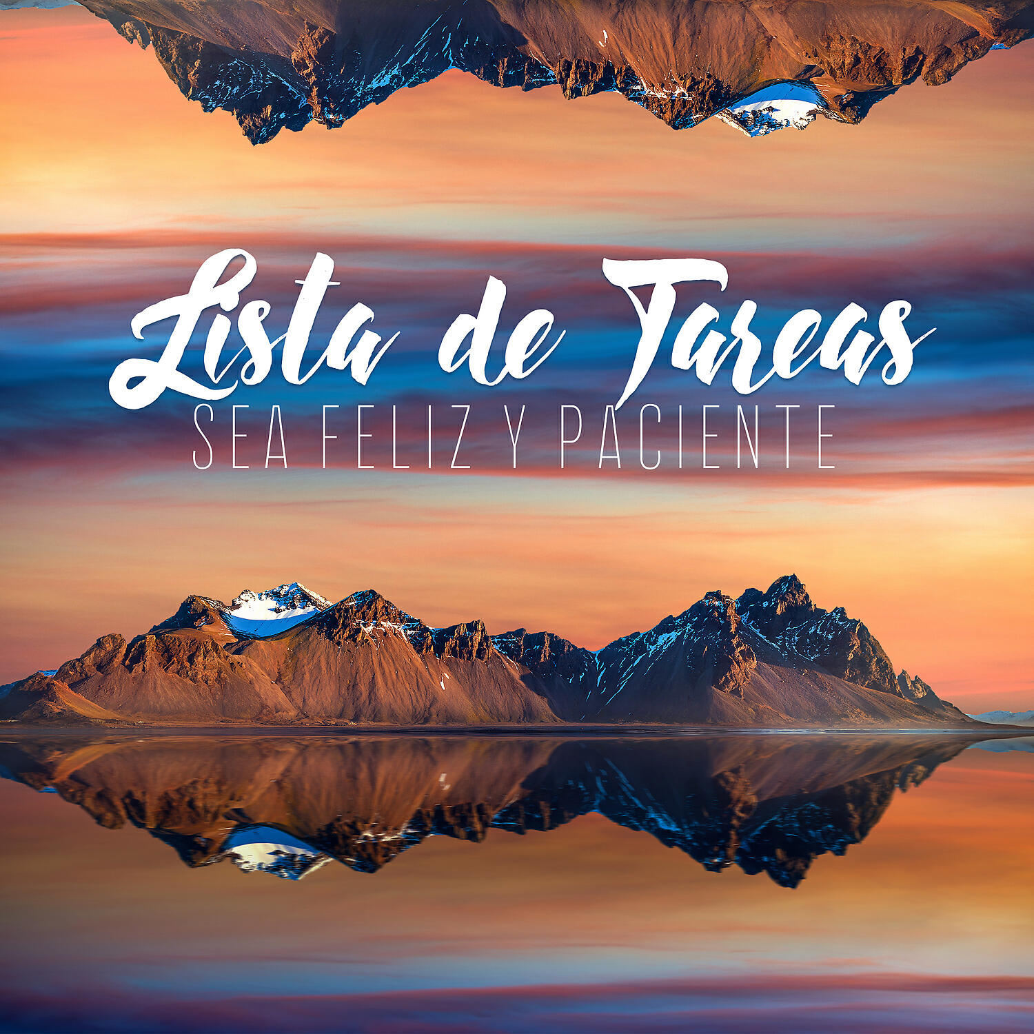 Релиз Lista de Tareas - Sea Feliz y Paciente: Descanso y Relajación, Oasis de Calma, Sonidos Curativos de la Naturaleza Para el Alma, Sonidos Relajantes del Agua
