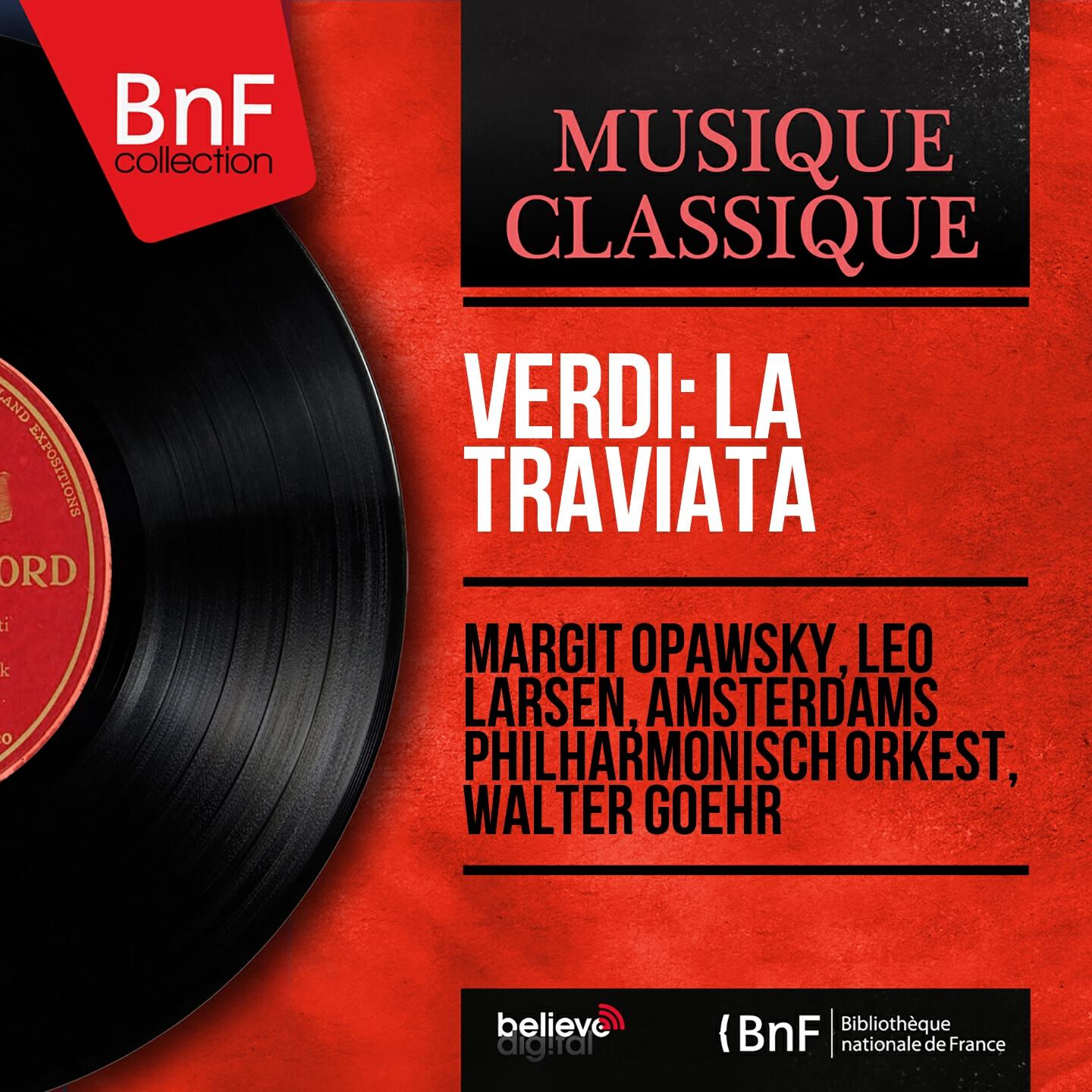 Релиз Verdi: La traviata (Mono Version)