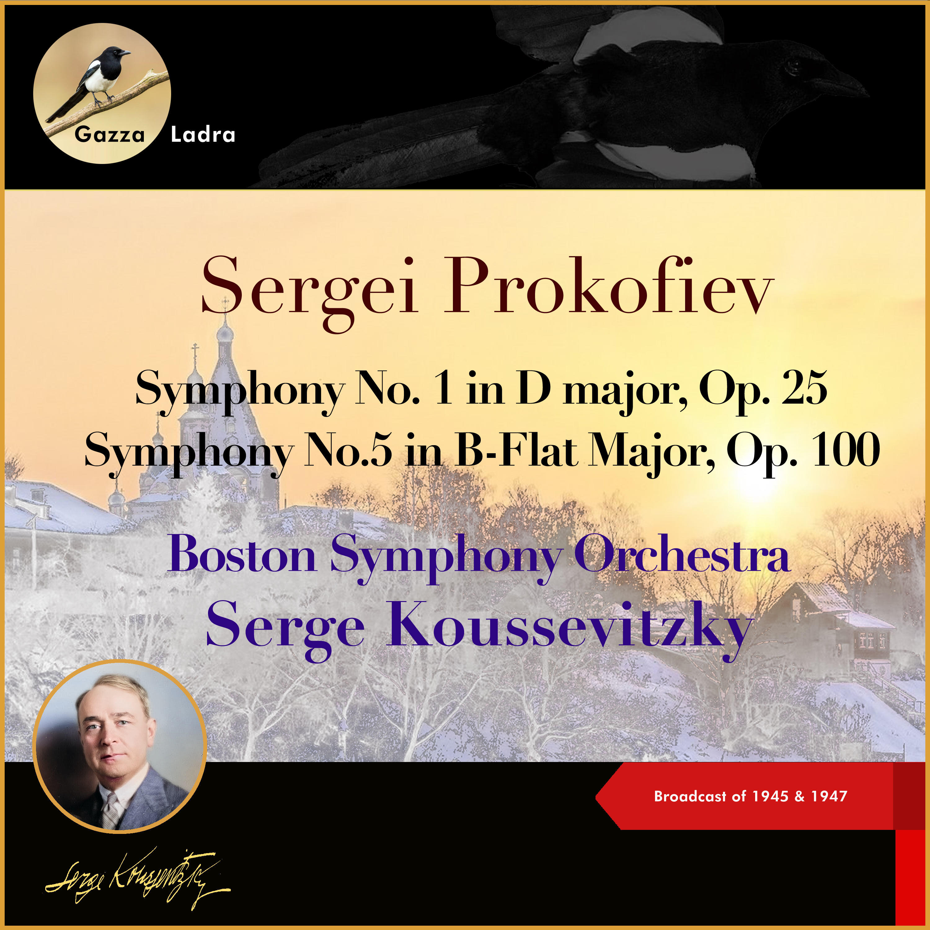Релиз Sergei Prokofiev: Symphony No. 1 in D major, Op. 25 - Symphony No.5 in B-Flat Major, Op. 100