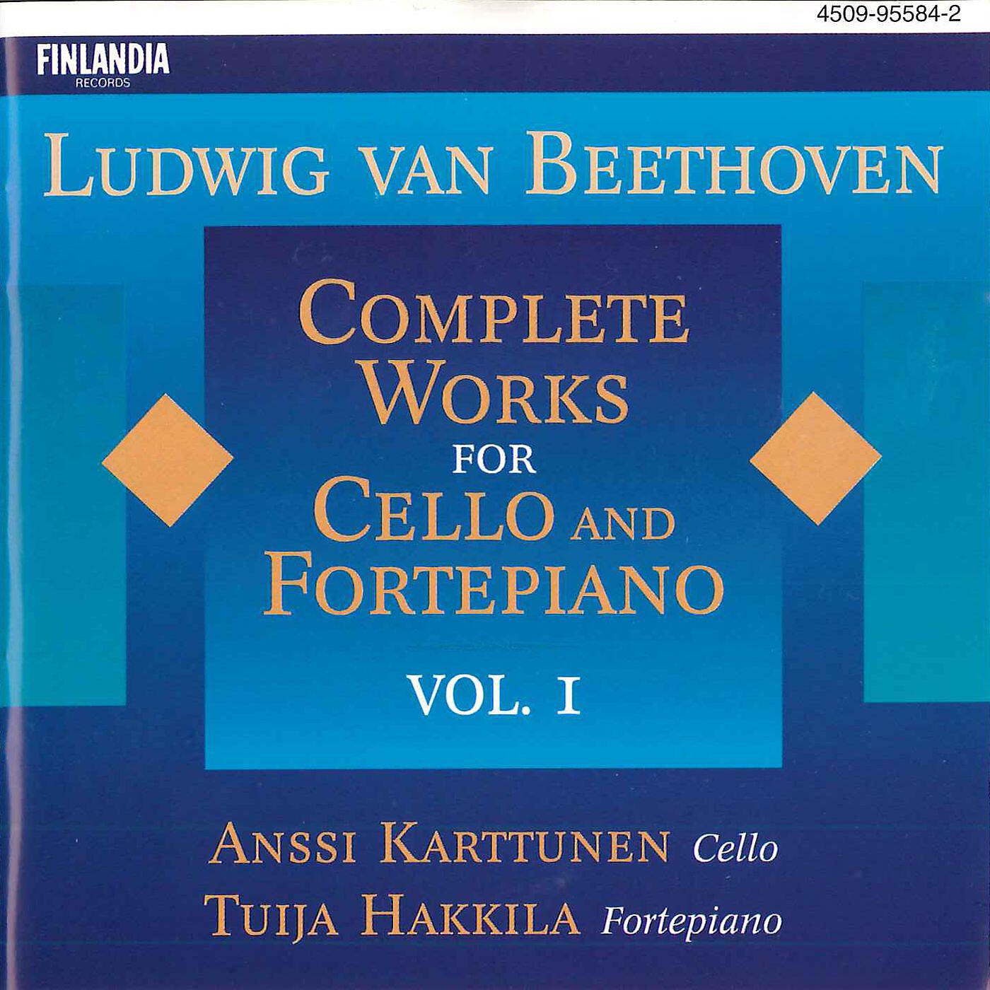 Релиз Ludwig van Beethoven : Complete Works for Cello and Fortepiano Vol. 1