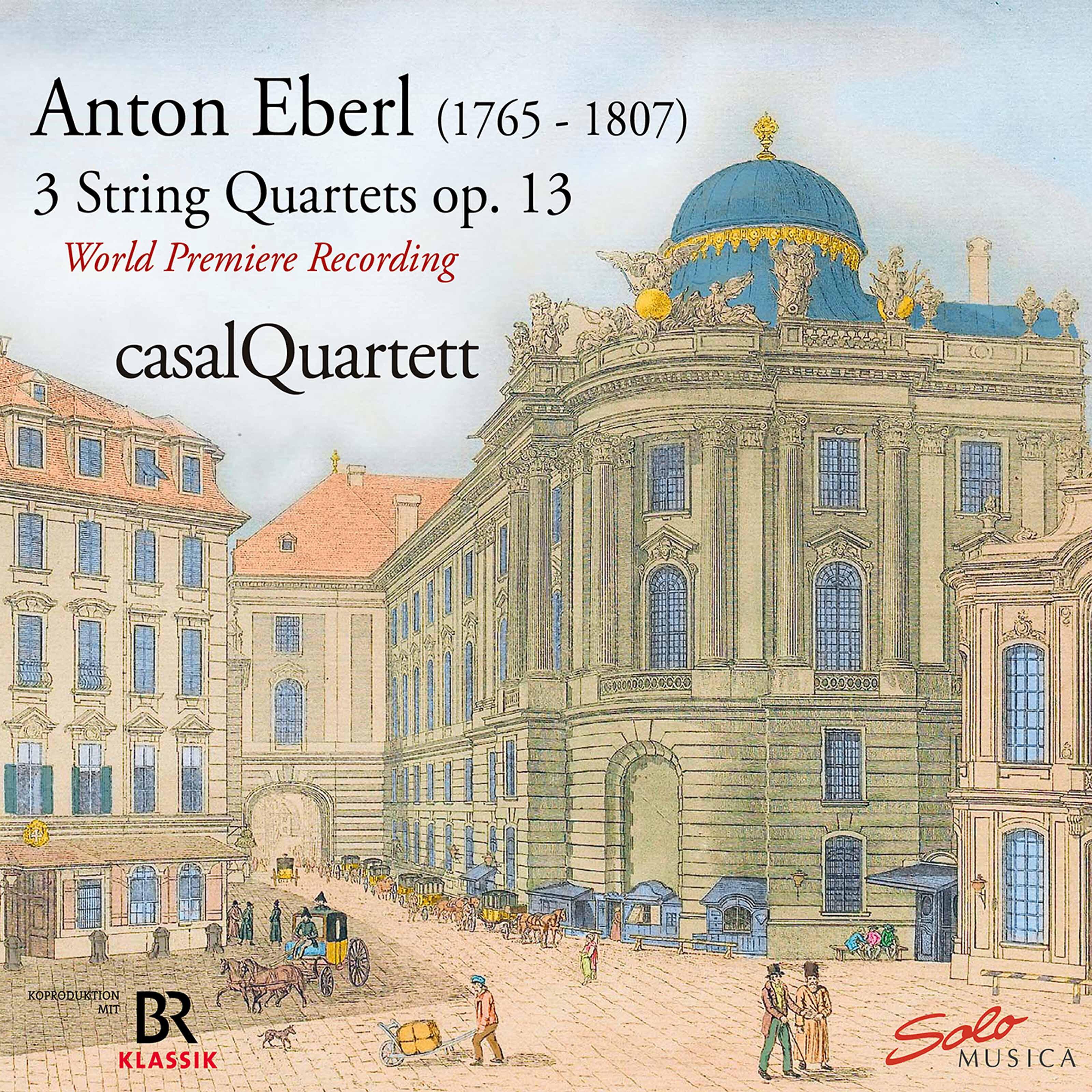 Релиз Eberl: 3 String Quartets, Op. 13