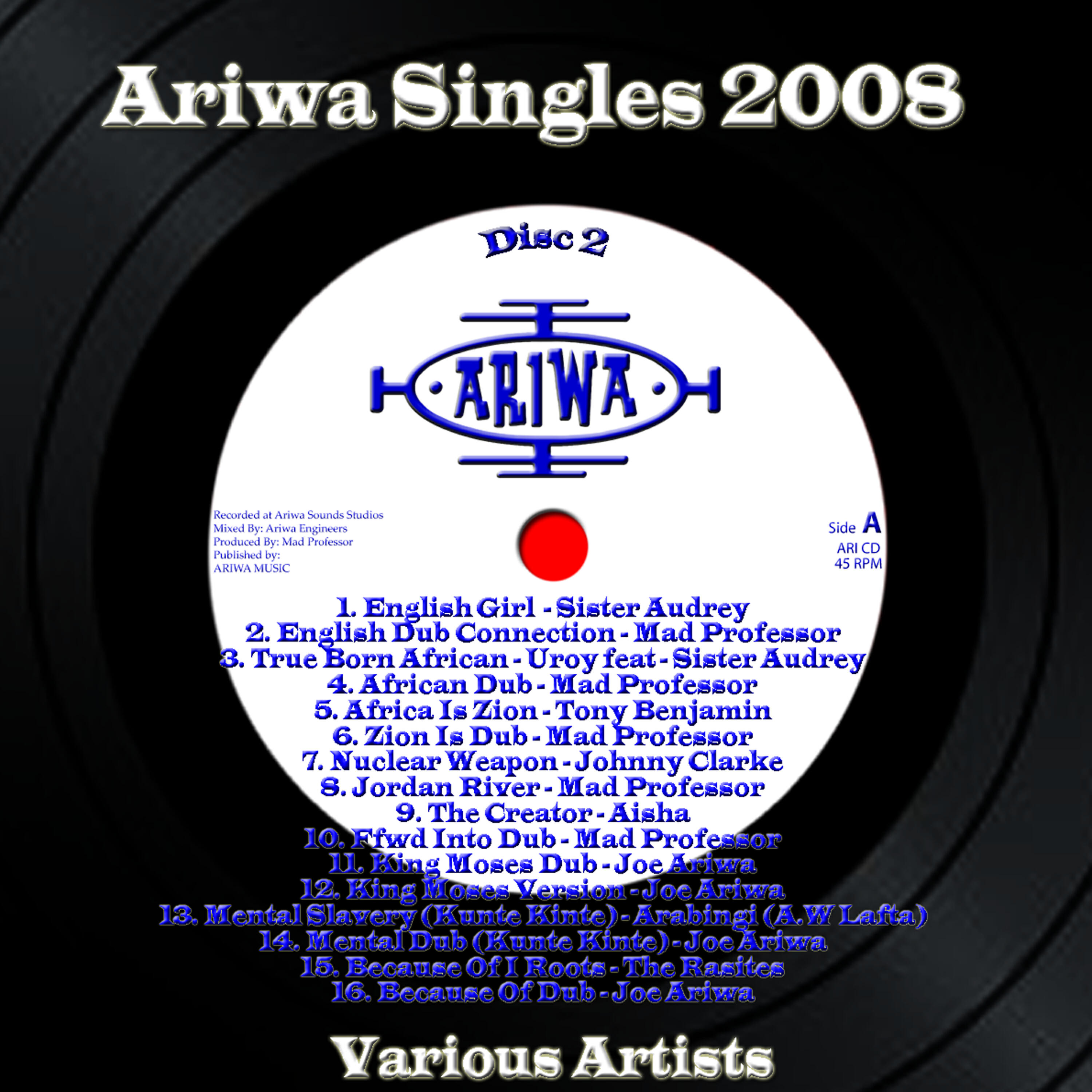 Постер альбома Ariwa Singles 2008, Vol. 2