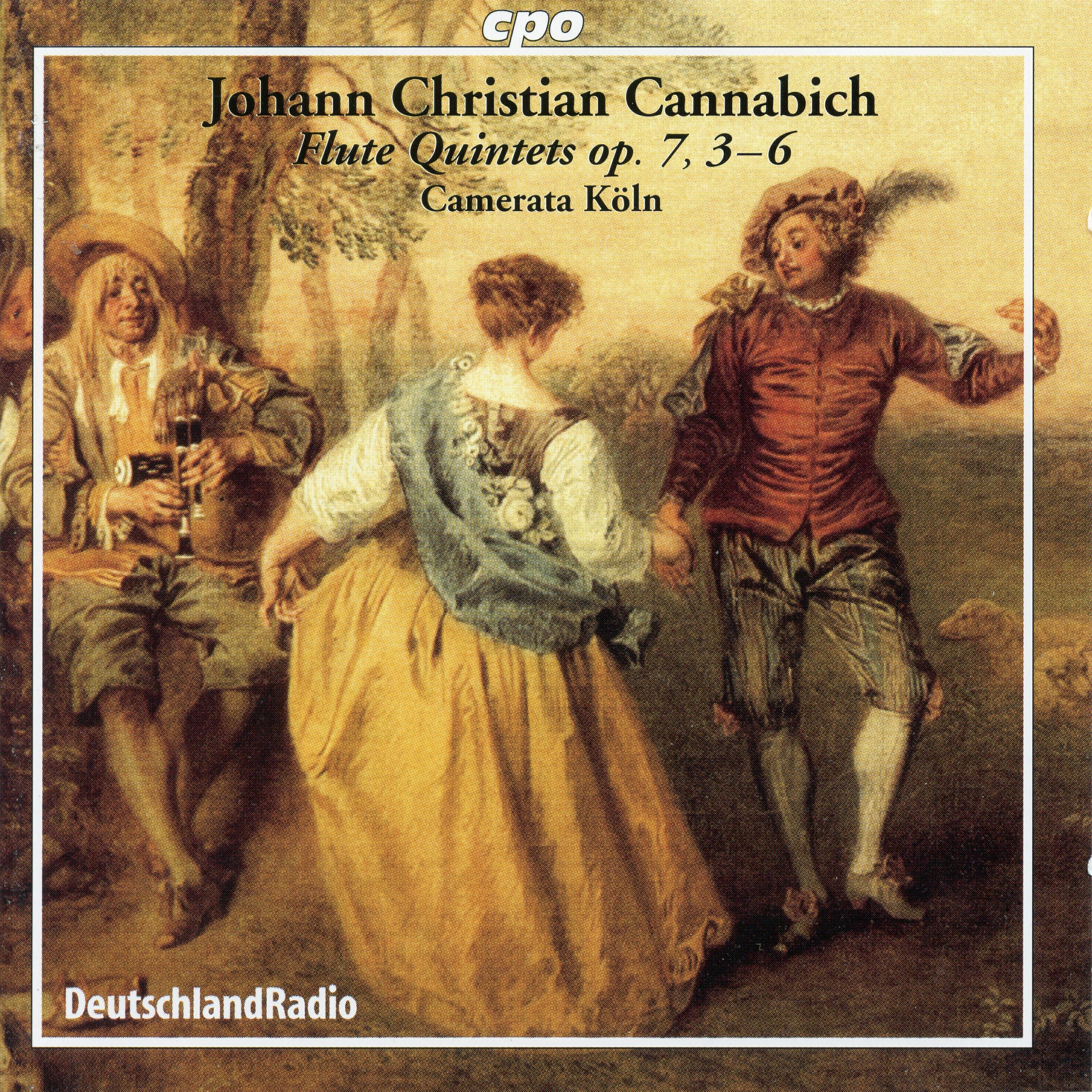 Релиз Cannabich: Flute Quintets Op. 7 Nos. 3-6