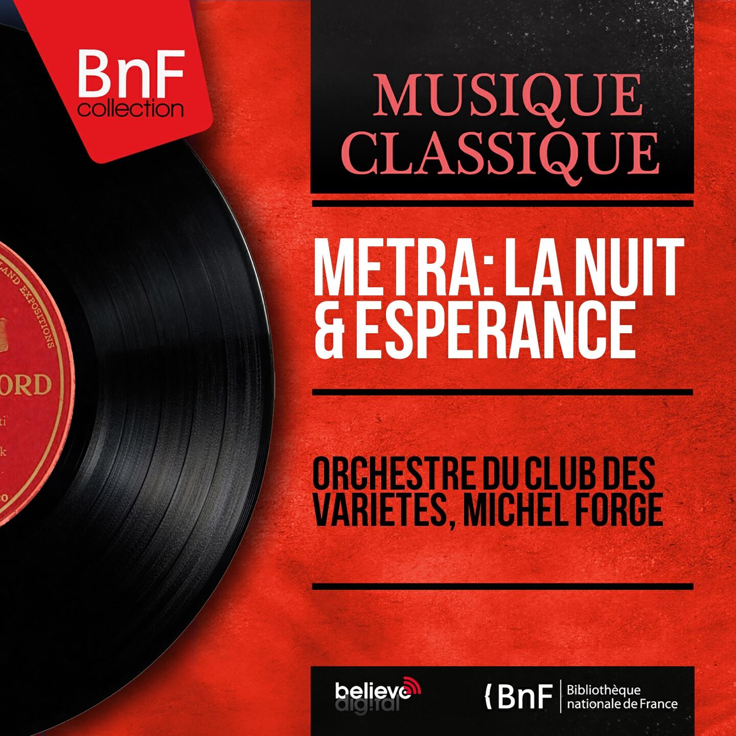 Релиз Métra: La nuit & Espérance (Mono Version)