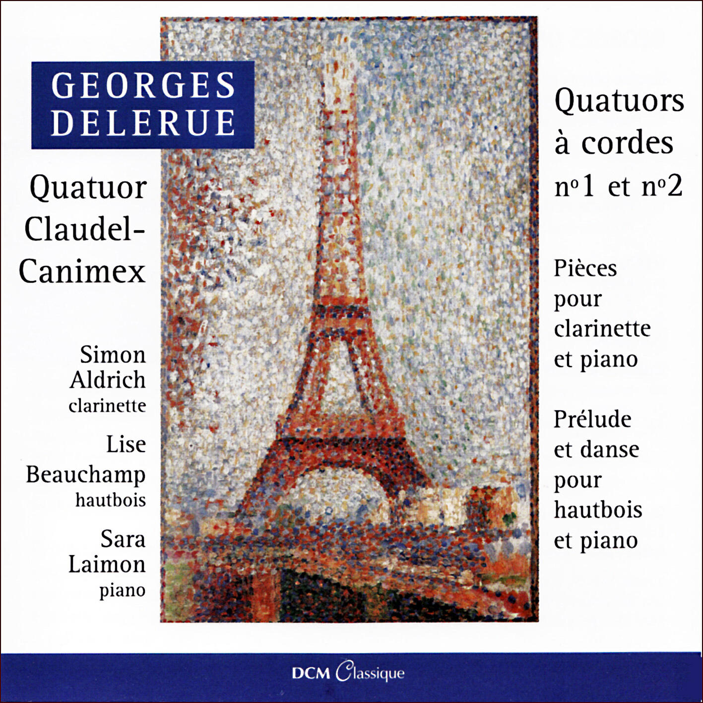 Релиз Georges Delerue: Quatuors à cordes No. 1 et No. 2