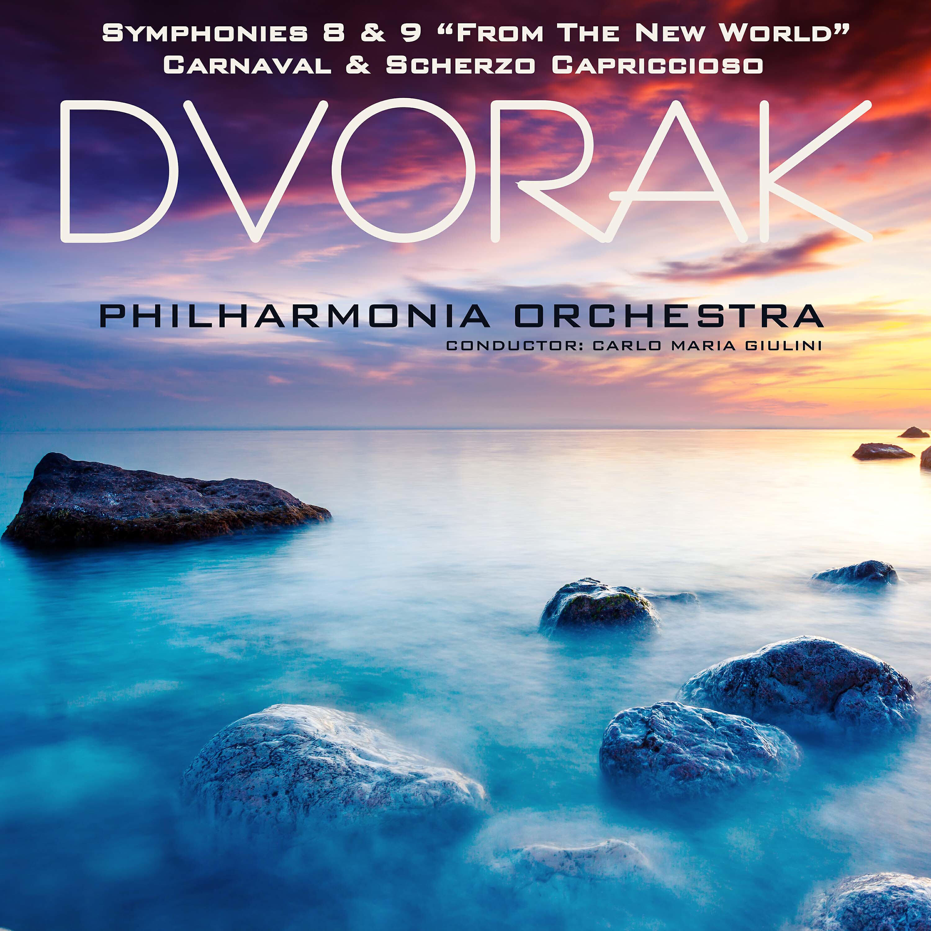 Релиз Dvořák: Symphonies 8 & 9 "From the New World", Overture: Carnaval & Scherzo Capriccioso