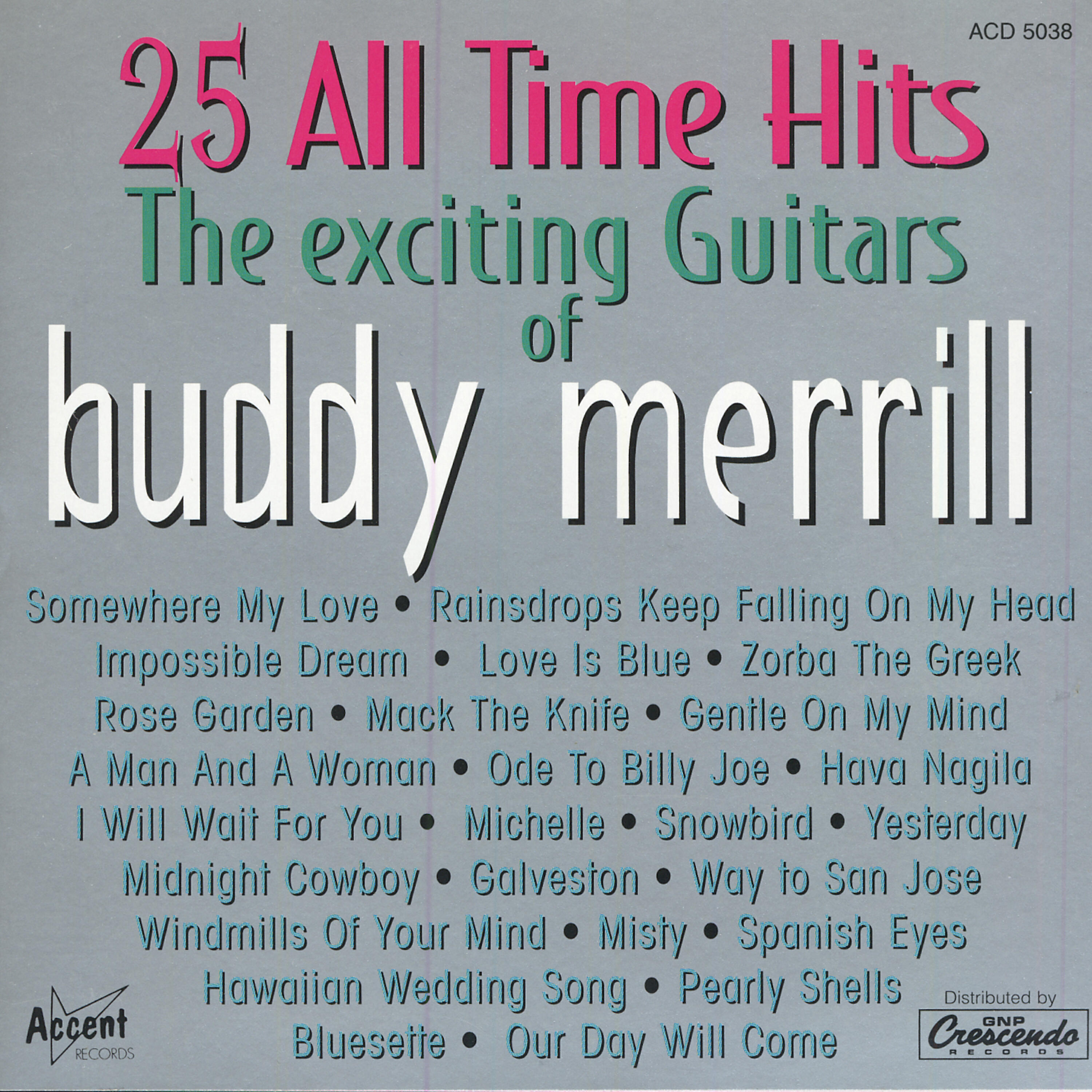 Релиз The Exciting Guitars Of Buddy Merrill