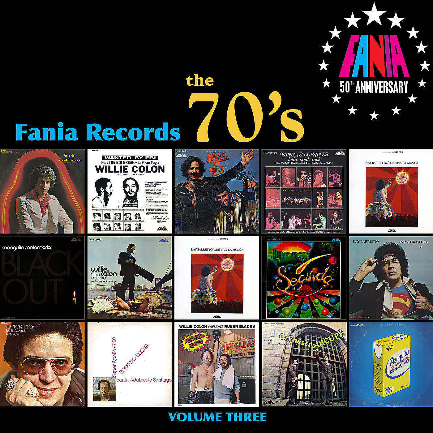 Релиз Fania Records: The 70's, Vol. Three