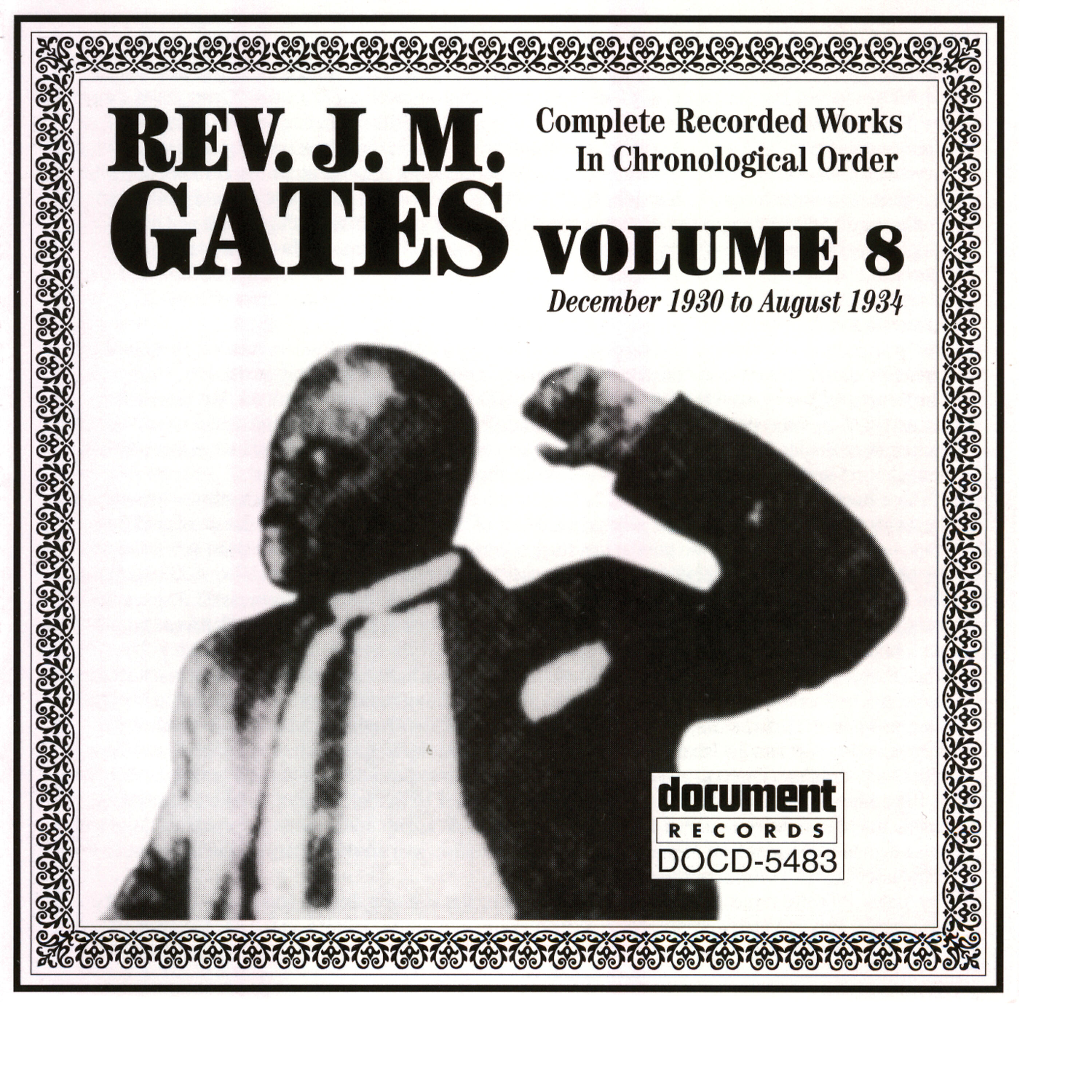 Релиз Rev. J.M. Gates Vol. 8 (1930-1934)
