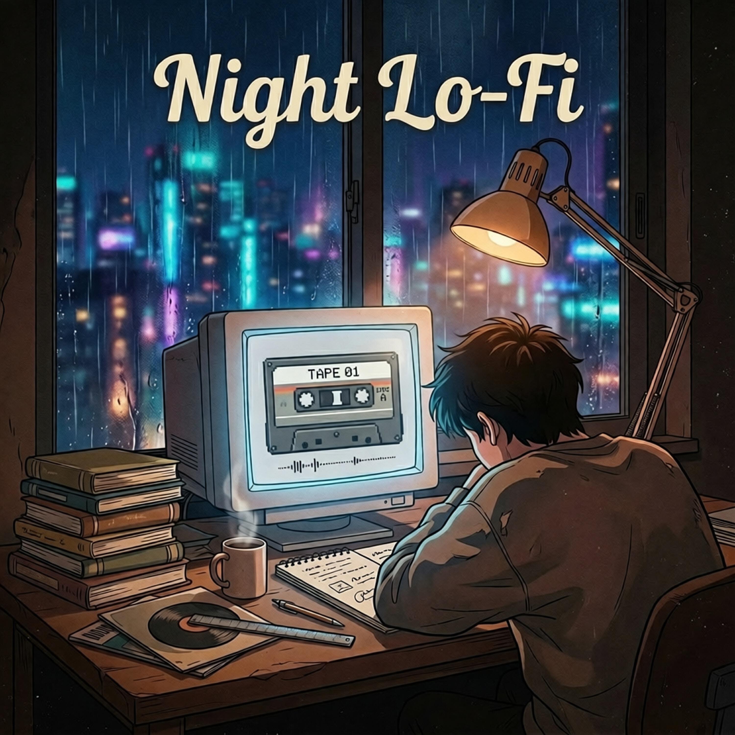 Релиз Уютный Ночной Lo-Fi: Фоновая Музыка для Чтения и Подготовки