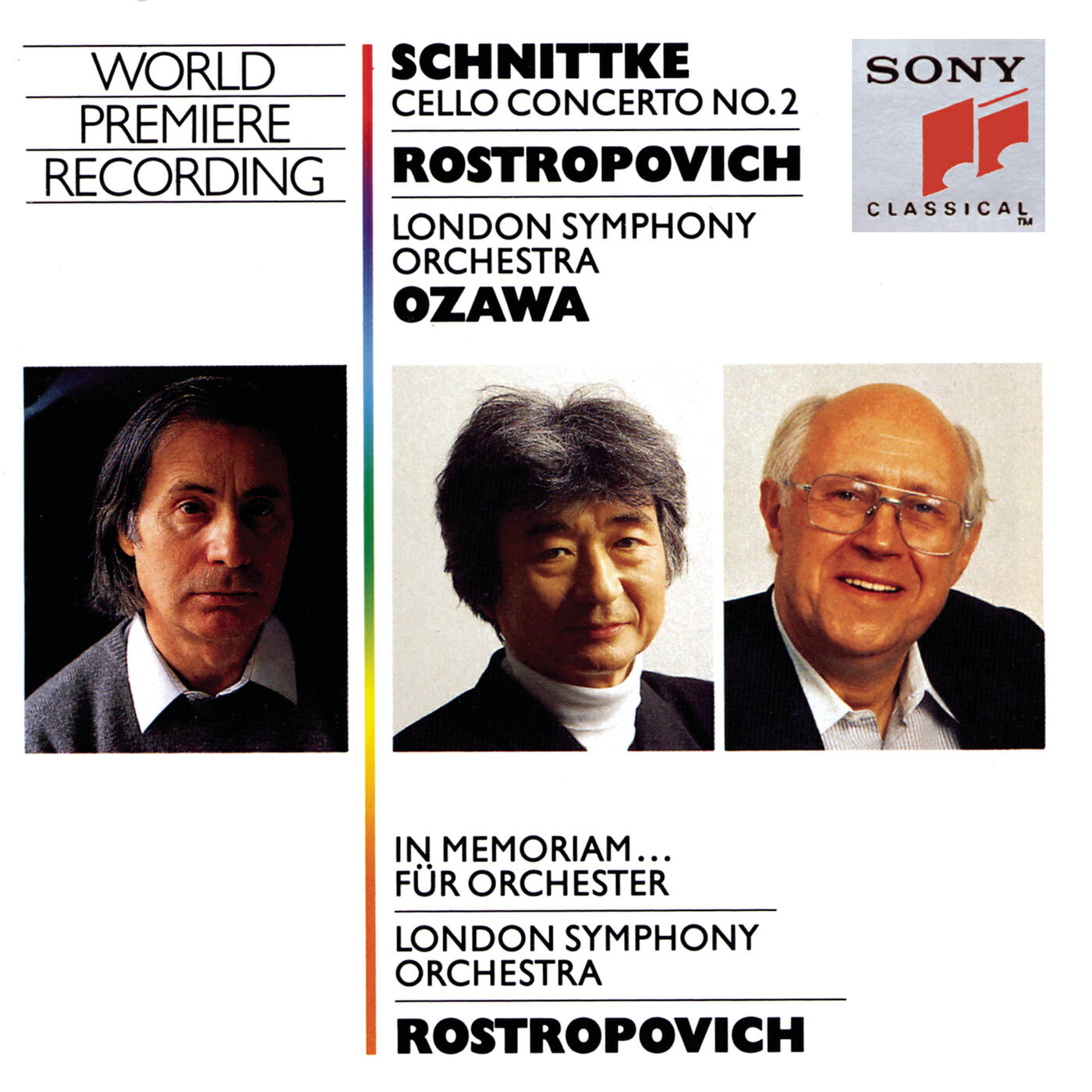 Релиз Schnittke: Cello Concerto No. 2 & In memoriam