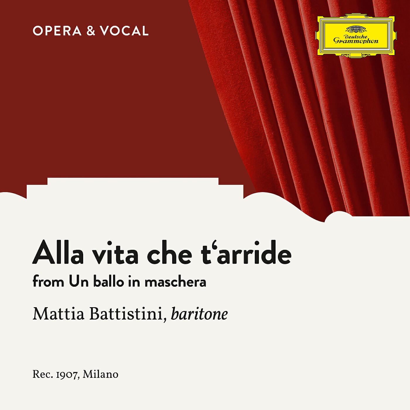 Релиз Verdi: Un ballo in maschera: Alla vita che t'arride