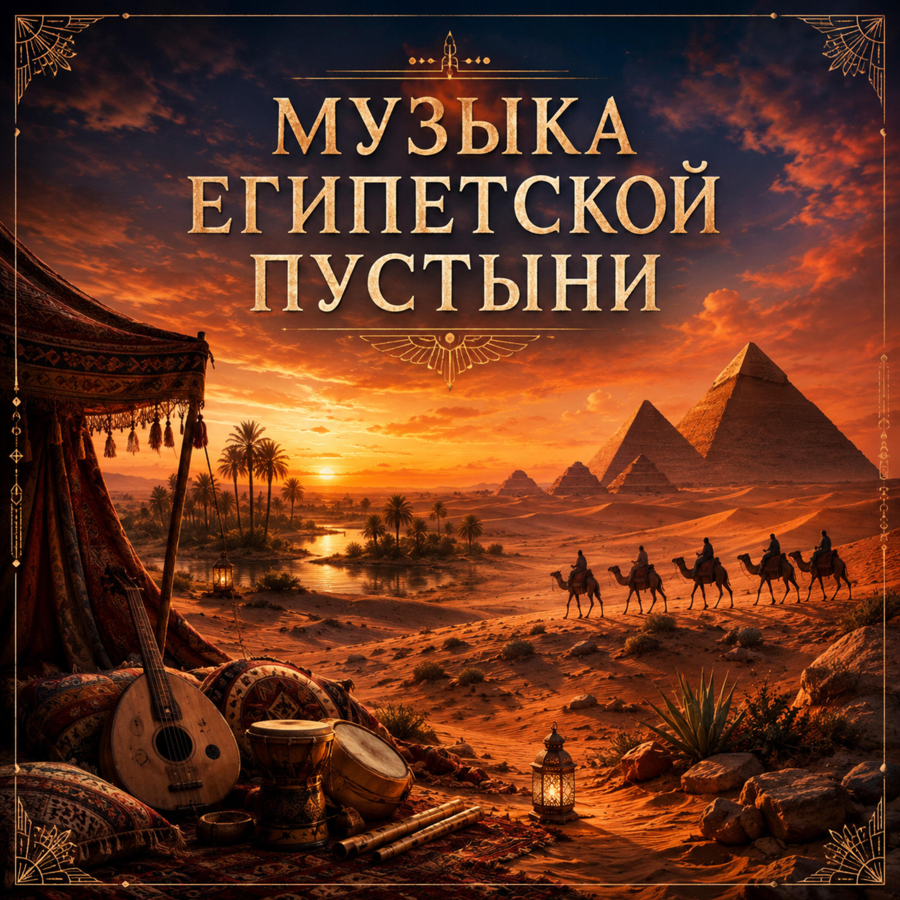 Релиз Музыка Египетской Пустыни. Пески, Караваны и Оазисы. Egyptian Desert Music