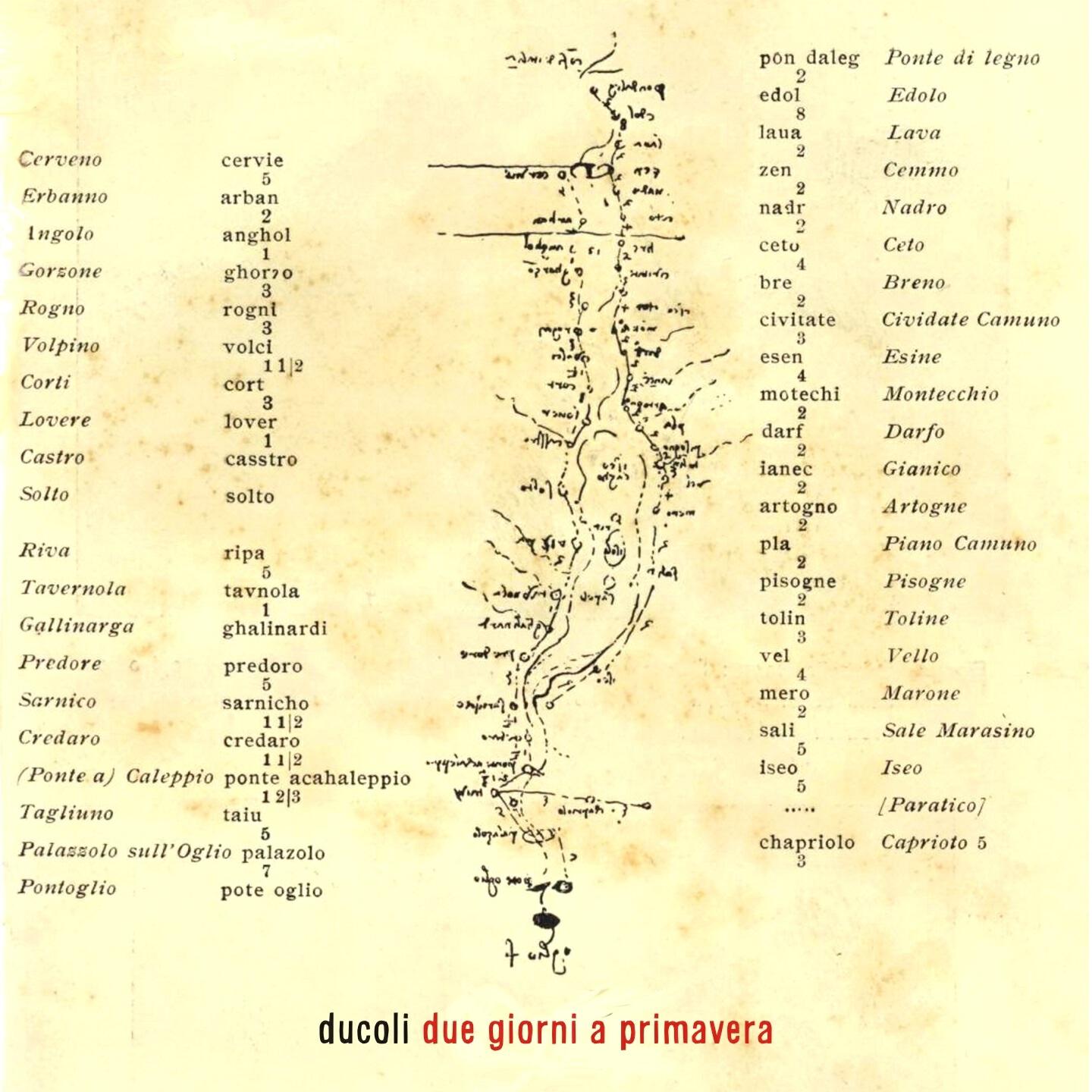 Релиз Due giorni a primavera