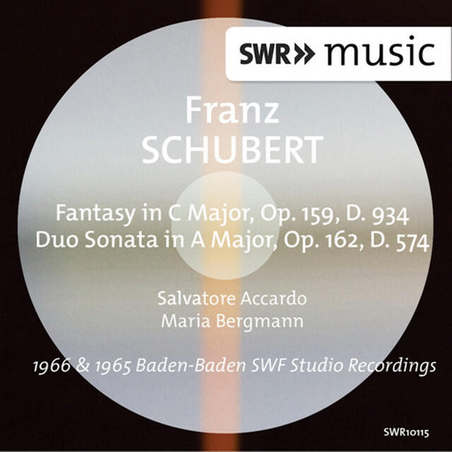 Релиз Schubert: Fantasy, Op. 159 & Duo Sonata, Op. 162