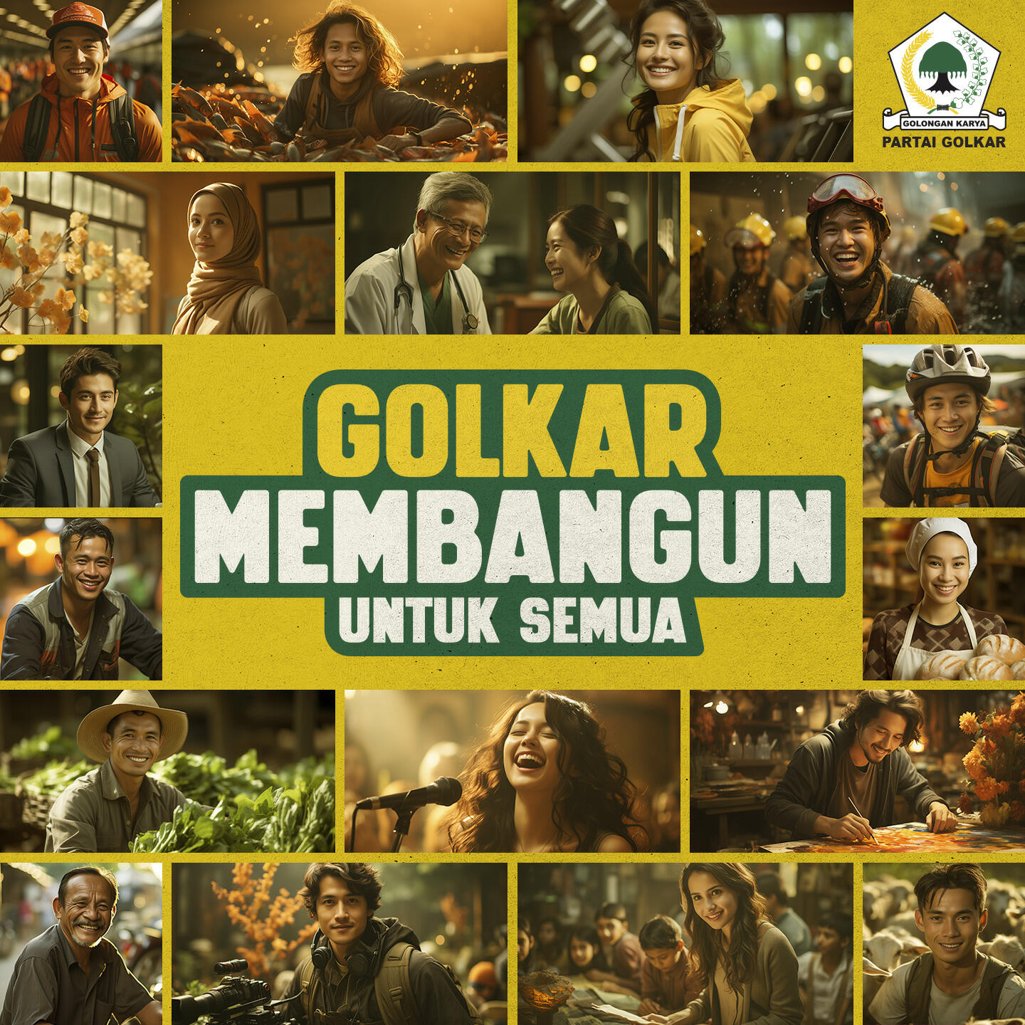 Релиз Golkar Membangun Untuk Semua