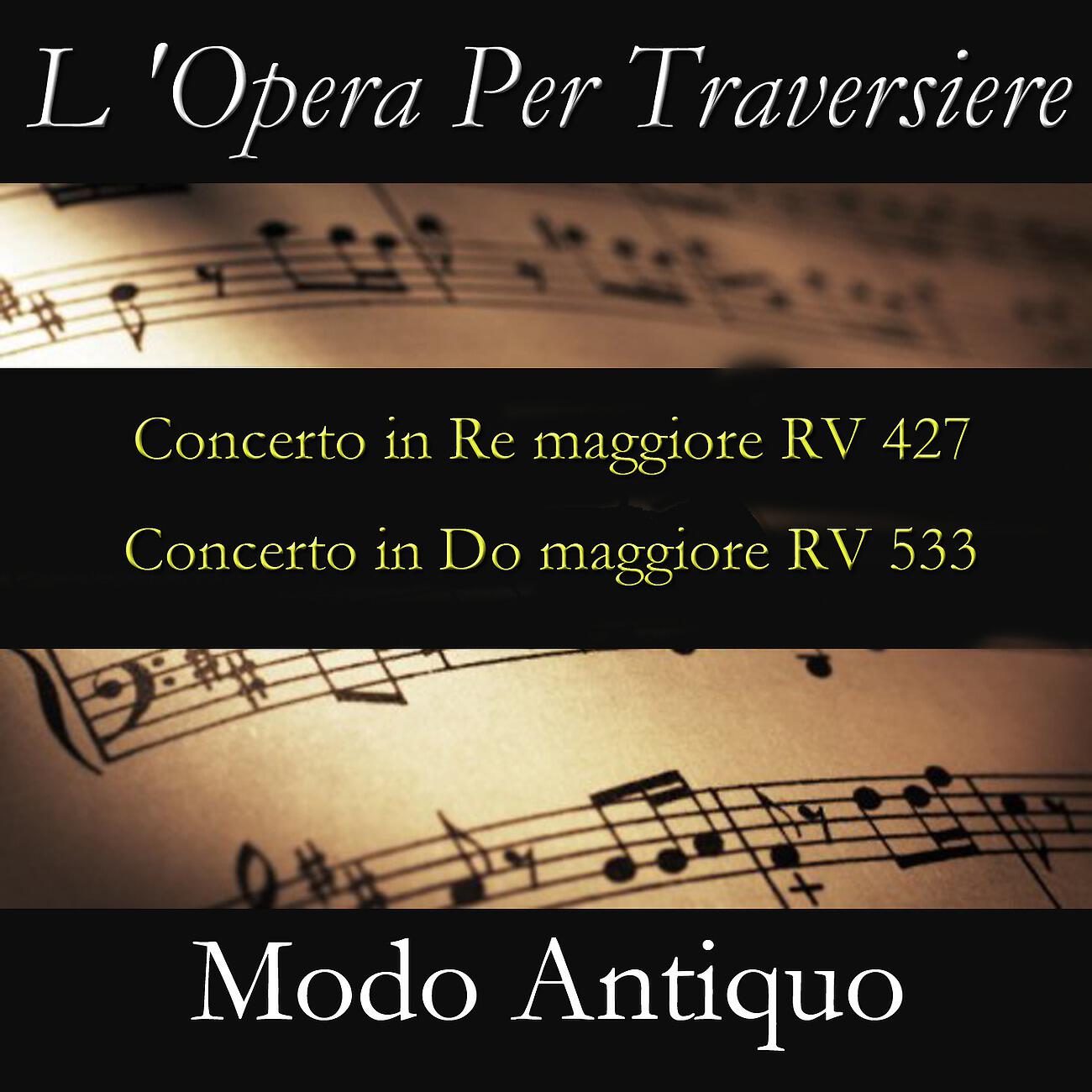 Постер альбома L 'Opera Per Traversiere