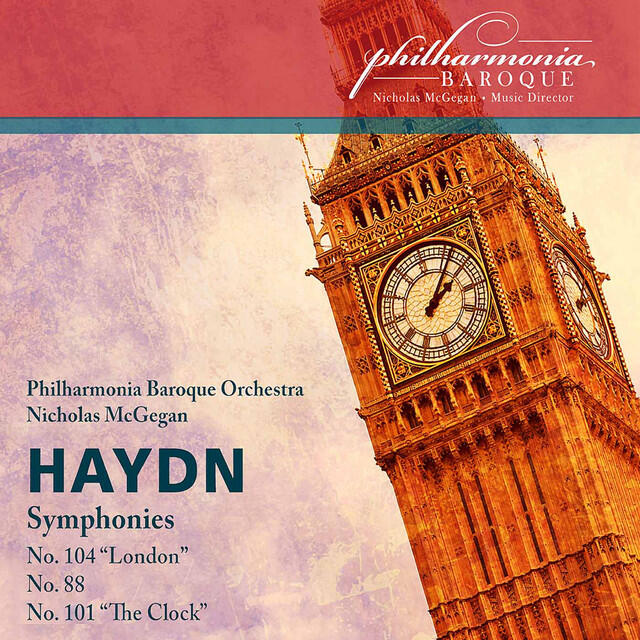 Релиз Haydn: Symphonies Nos. 88, 101 "Clock" & 104 "London" (Live)