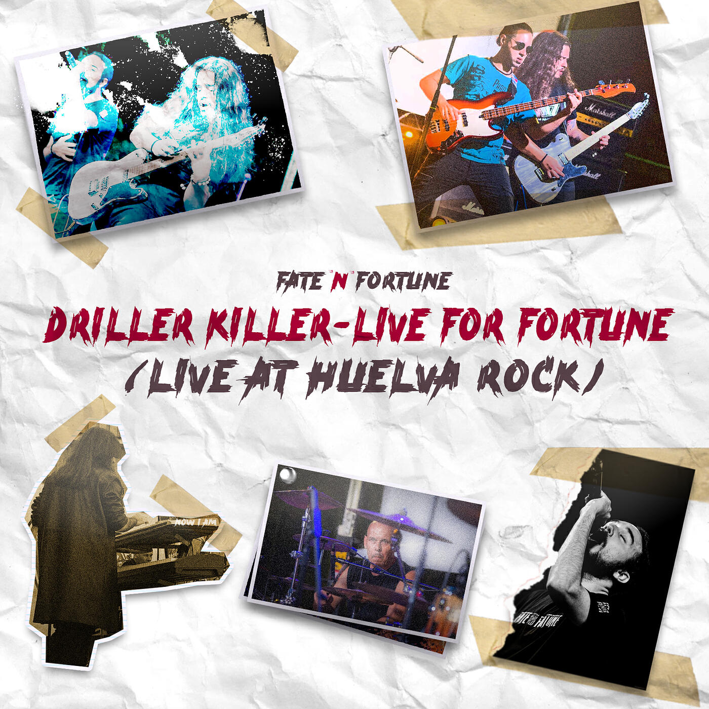 Релиз Driller Killer - Live for Fortune (Live at Huelva Rock)