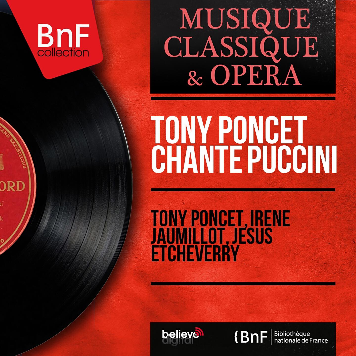Релиз Tony Poncet chante Puccini (Stereo Version)