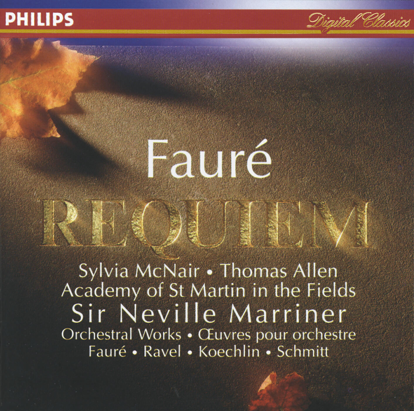 Релиз Fauré: Requiem / Koechlin: Choral sur le nom de Fauré