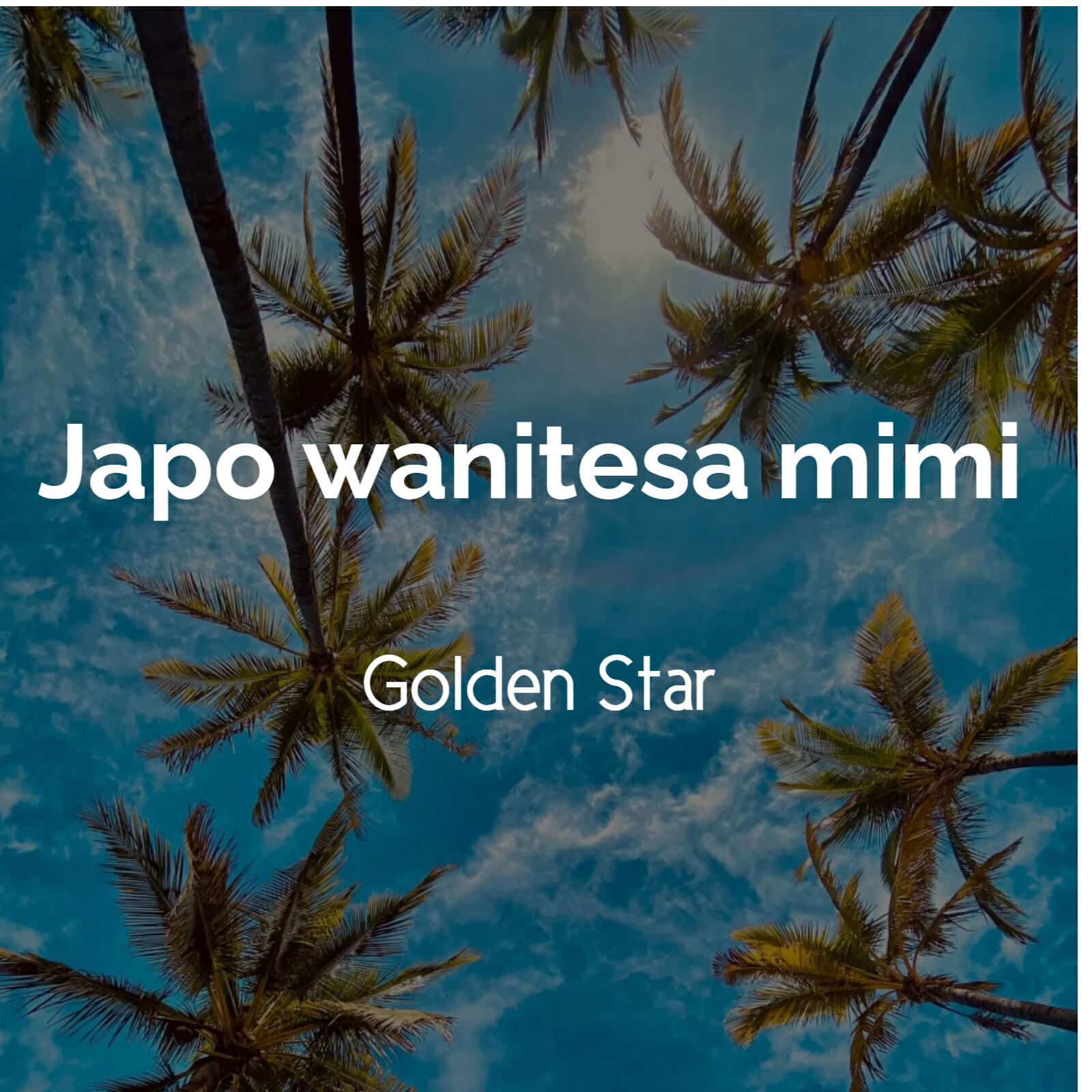 Релиз Japo wanitesa mimi