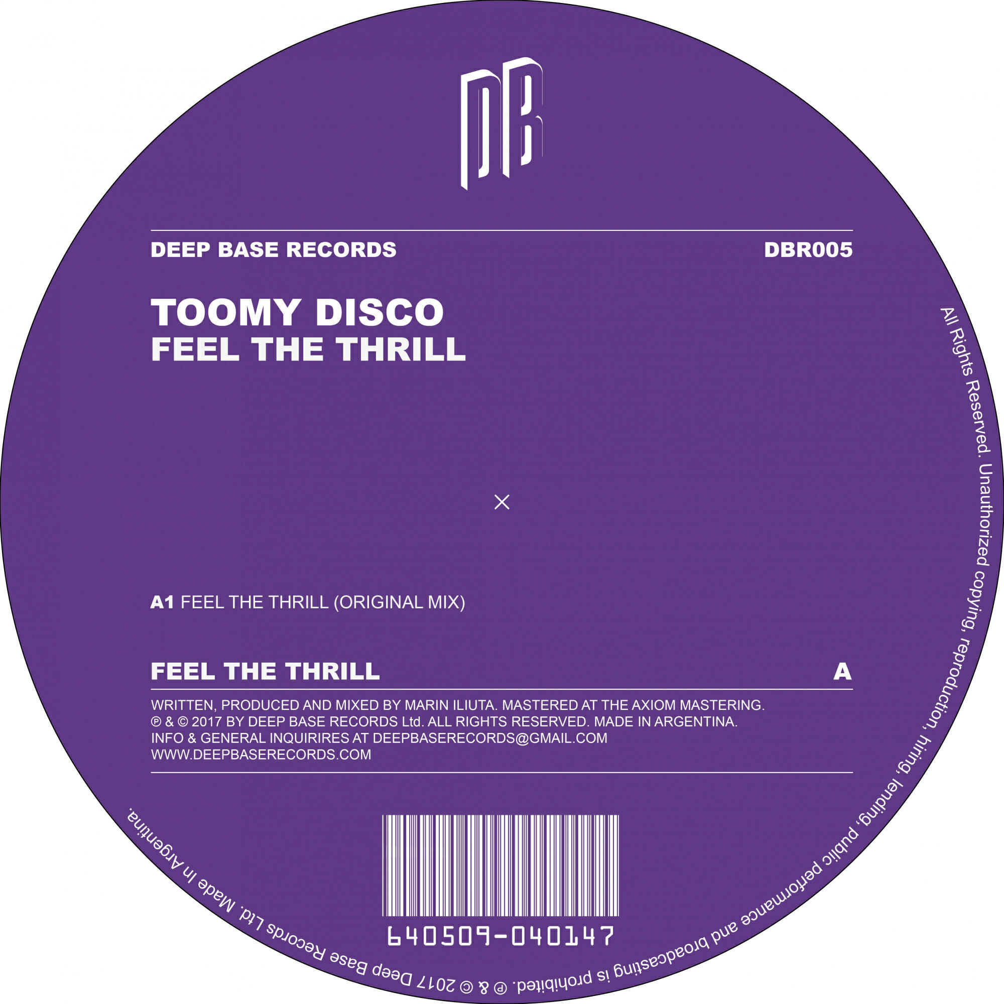 Релиз Feel The Thrill