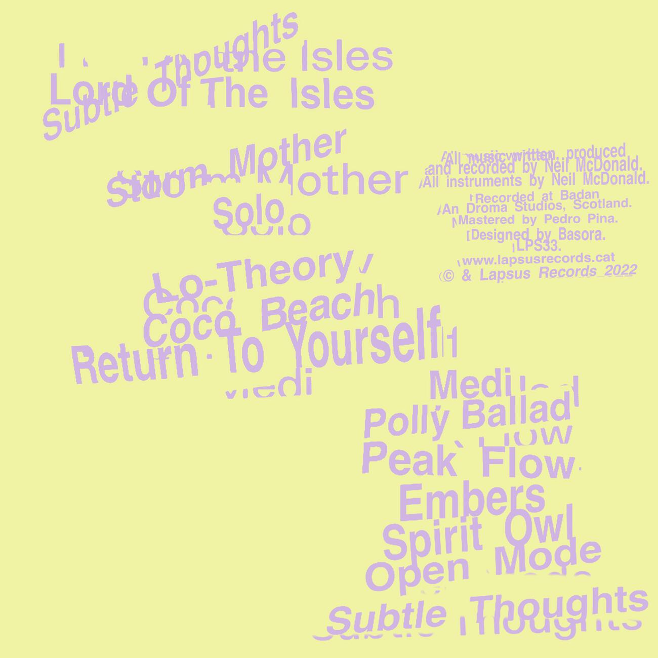 Релиз Subtle Thoughts