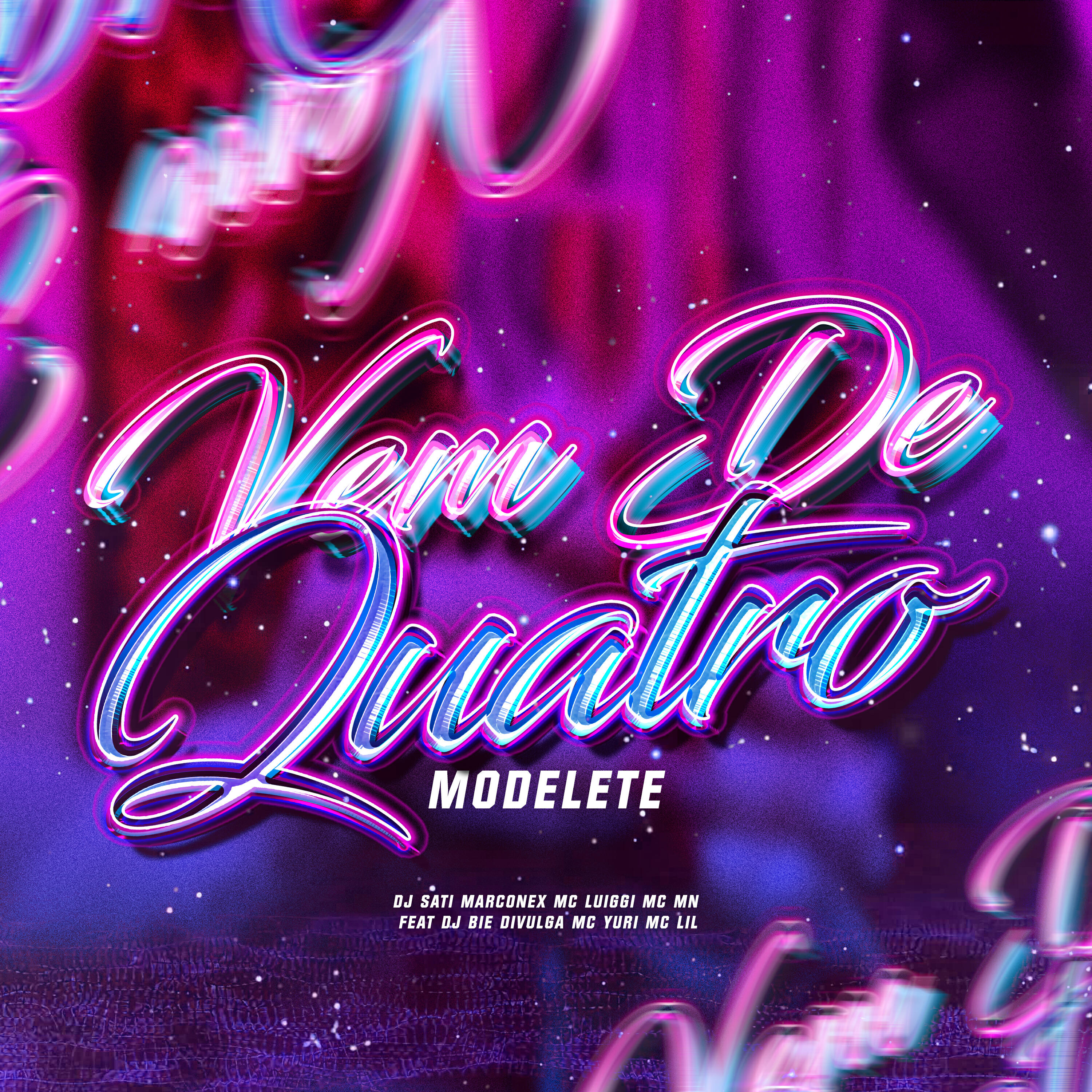 Трек Vem de Quatro Modelete (feat. DJ Biel Divulga, MC Yuri & MC Lil)