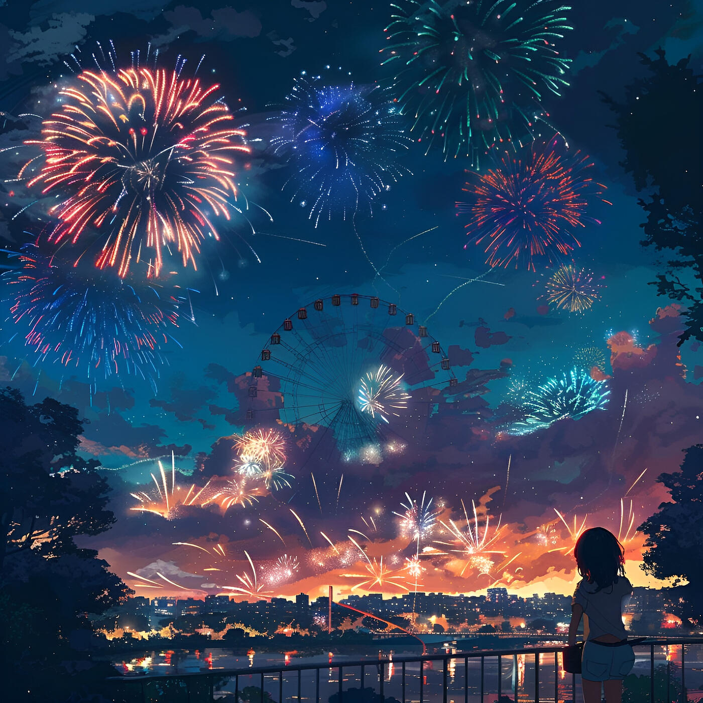 Релиз Fireworks in the Dark
